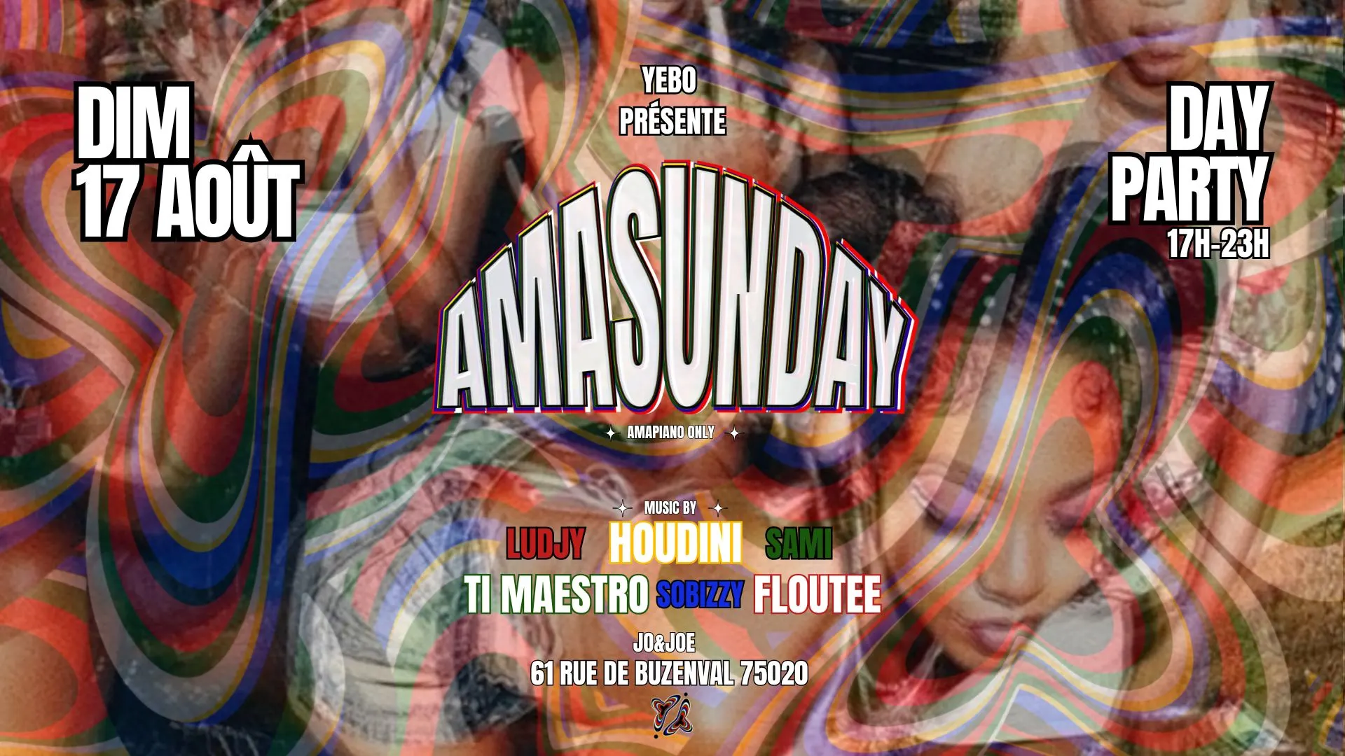 Yebo - Amasunday : Amapiano Day Party Cover