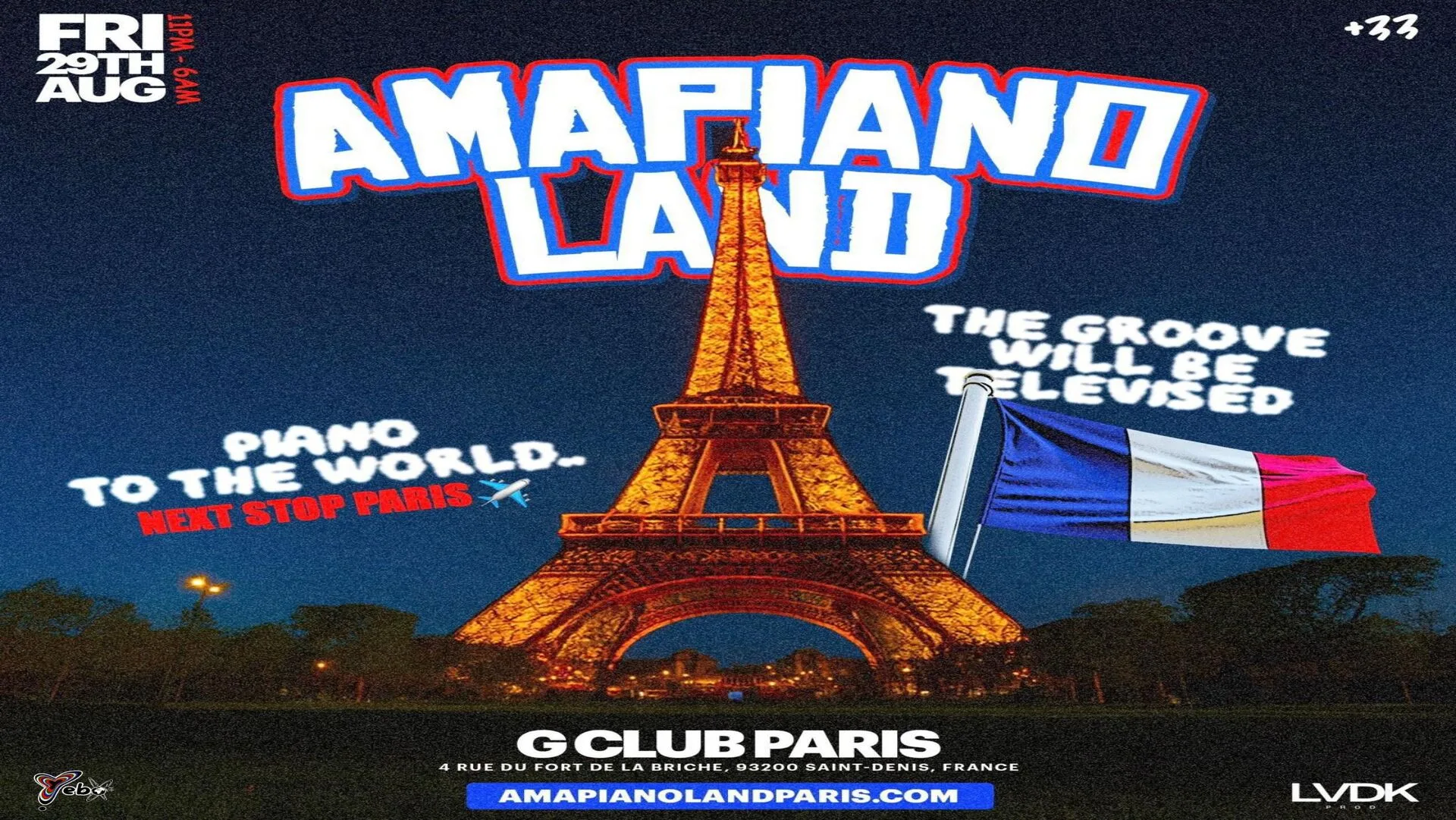 Amapianoland X Yebo - Afrobeats & Amapiano Party Cover