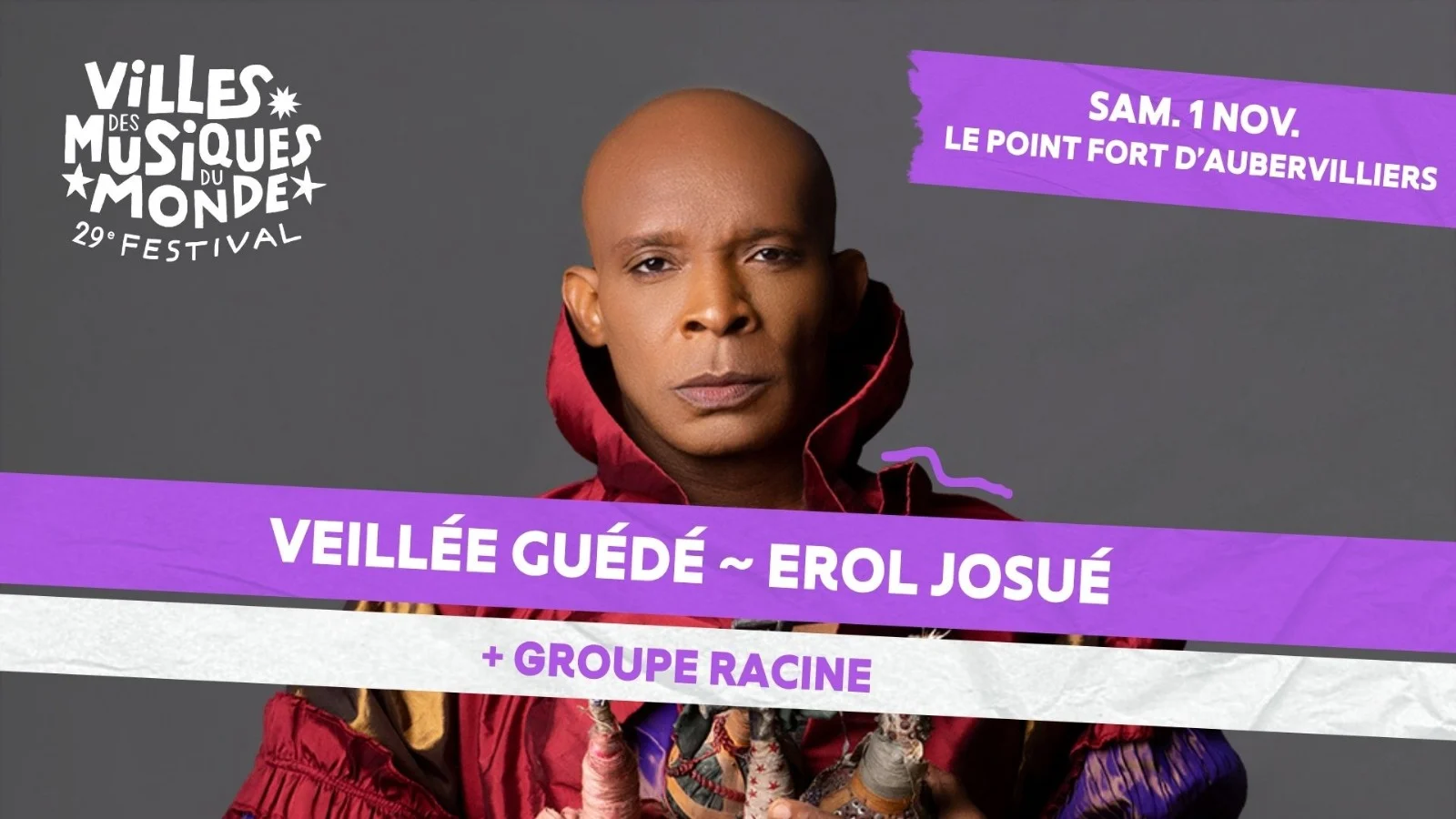 Veillée Guédé : Erol Josué · Groupe Racine Cover