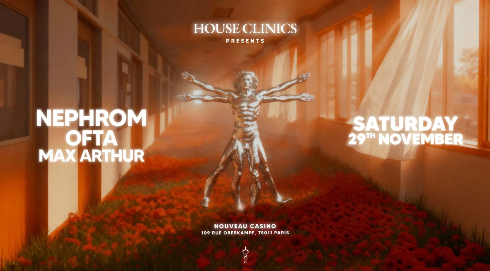 Houseclinics | @Nouveau Casino 29.11 Cover