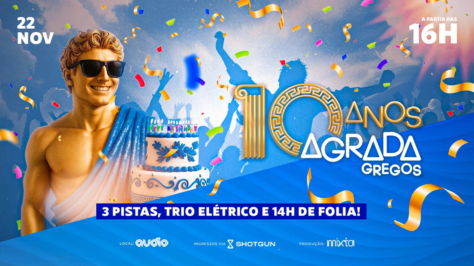 Agrada Gregos - 10 Anos Cover