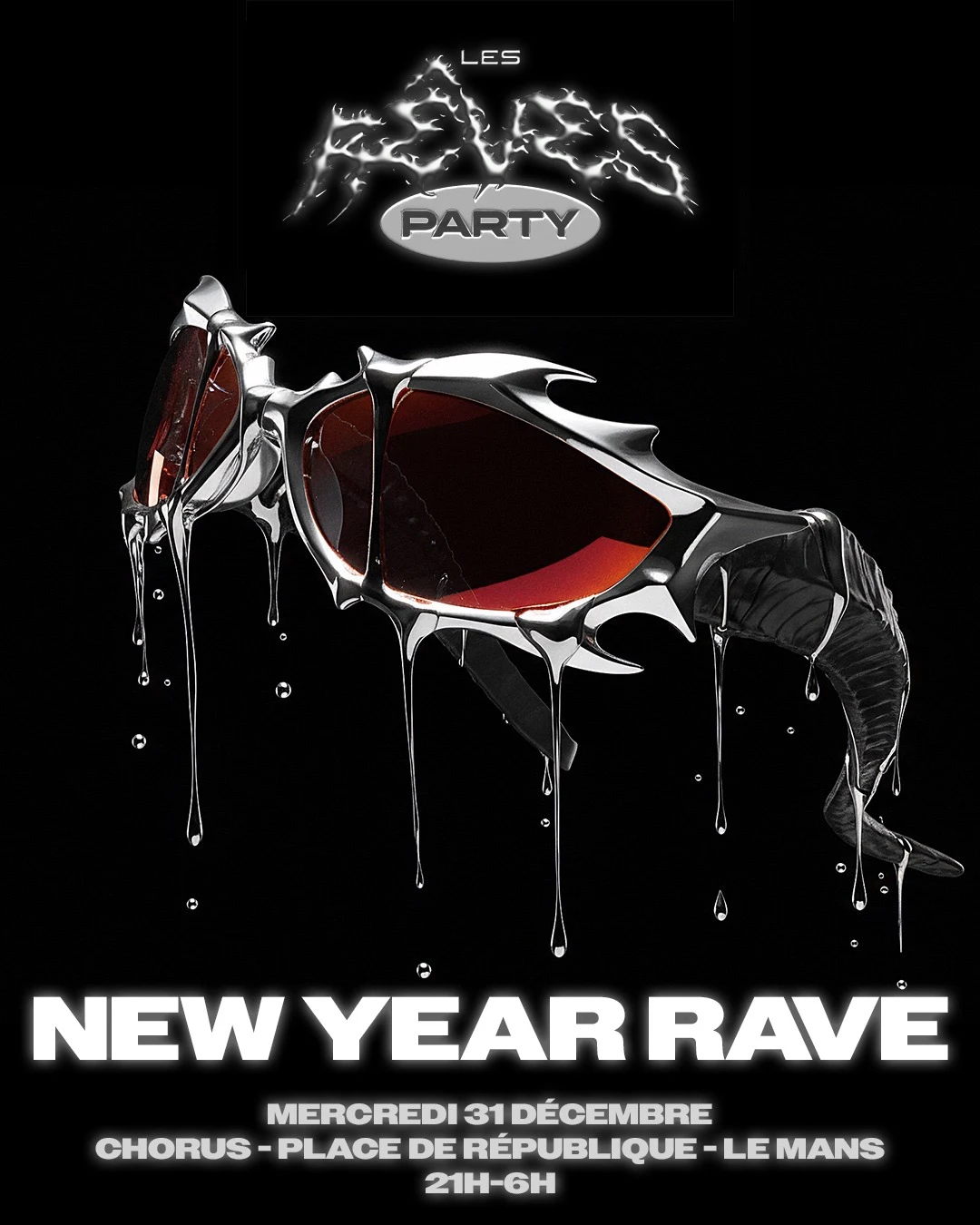 Les Rêves Party Newyearrave Cover