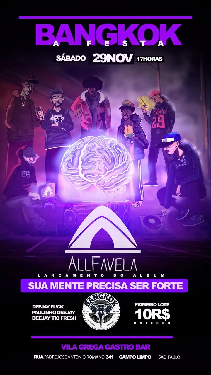 Sua Mente Precisa Ser Forte - A Festa Cover