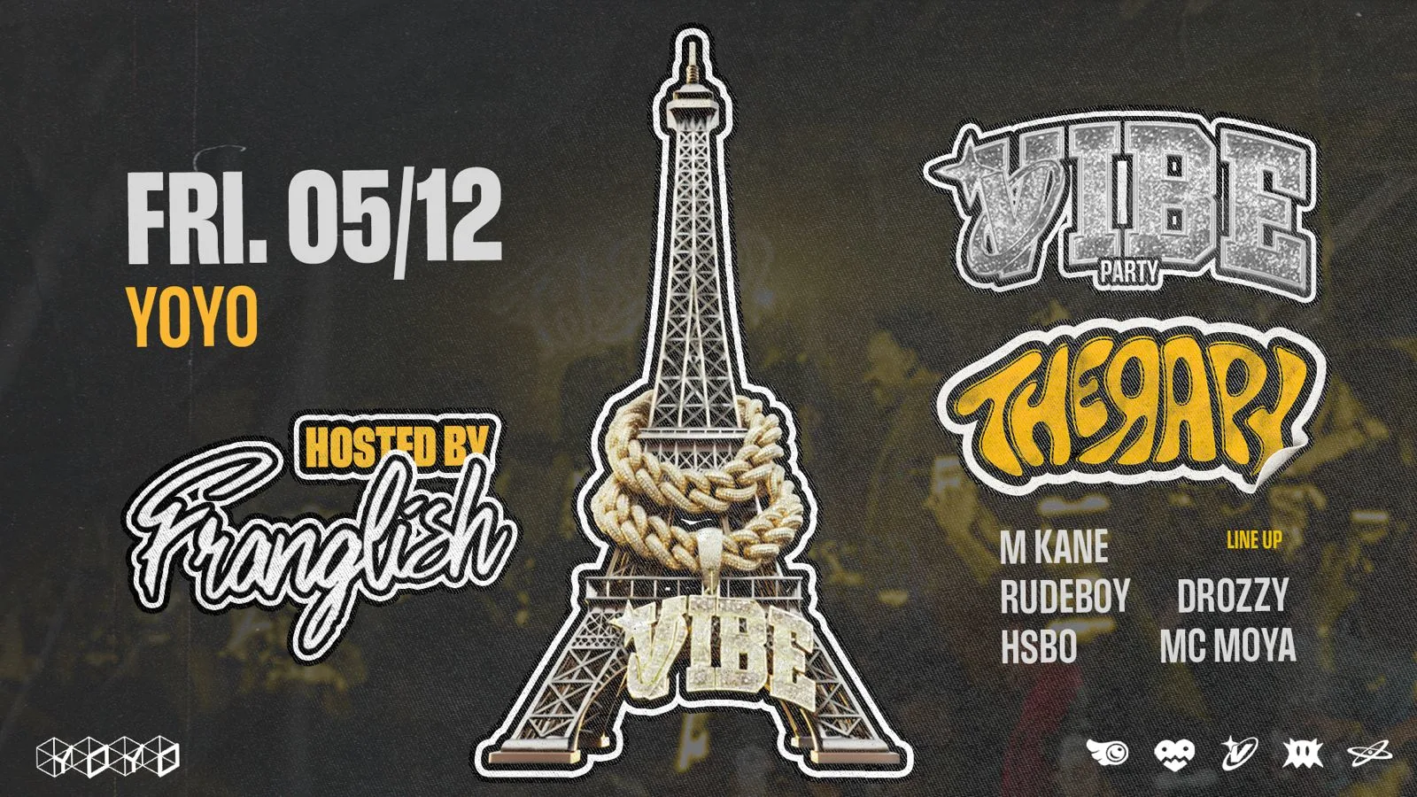 Vibe By Therapy - Hosted By Franglish Cover