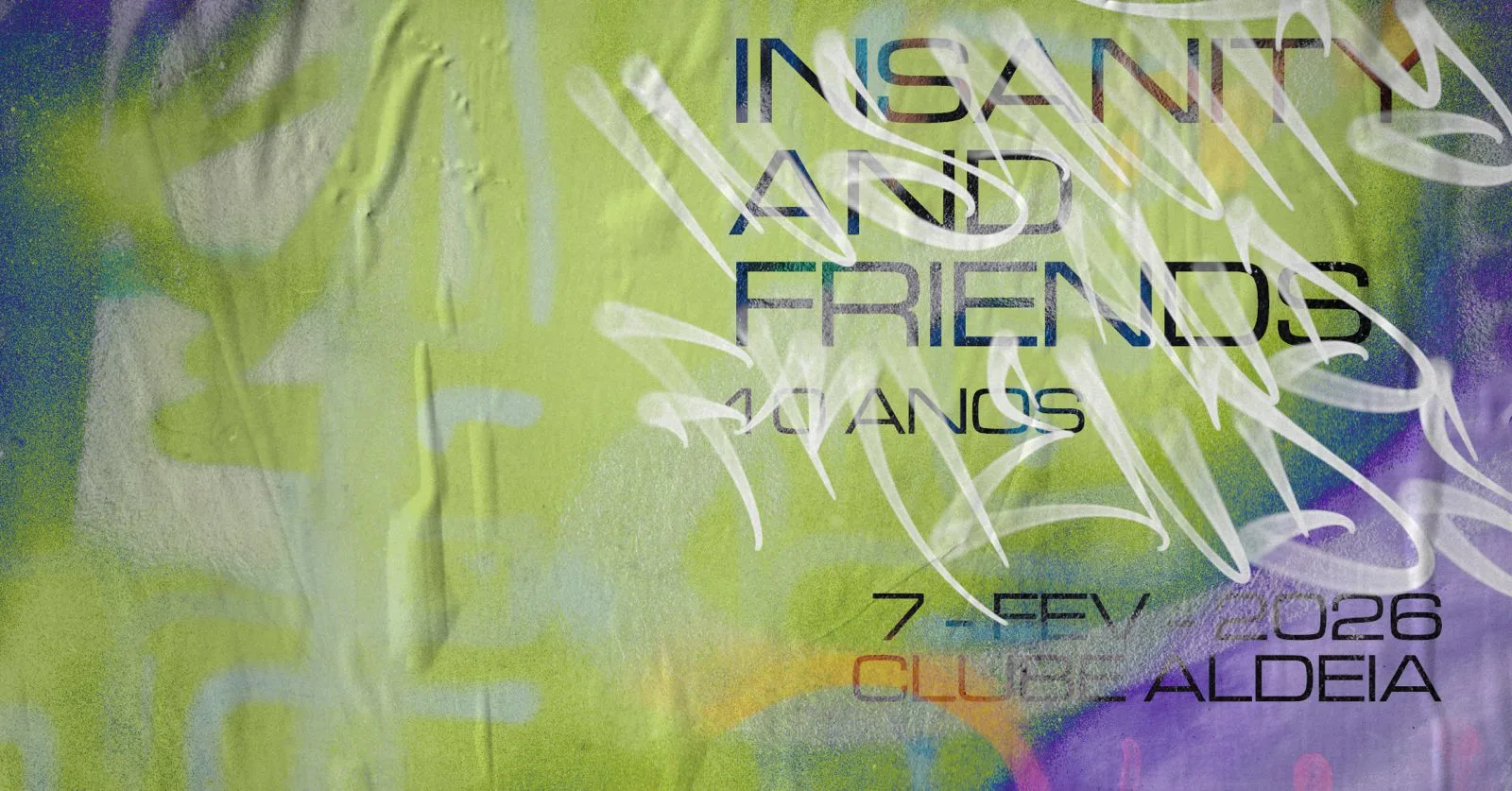 Insanity & Friends 10 Anos/ Club Aldeia Cover