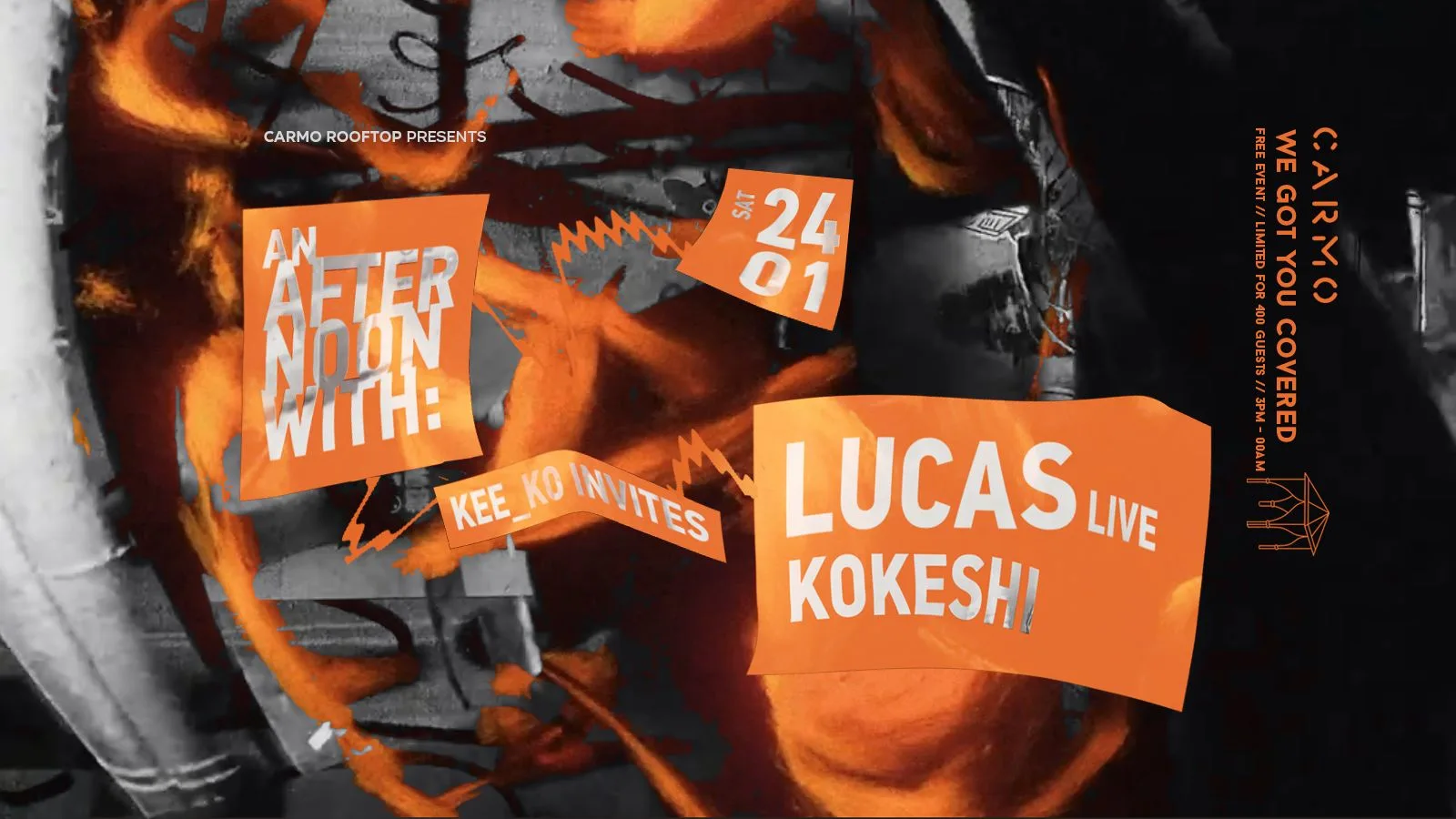 An Afternoon With Lucas Live & Kokeshi Cover