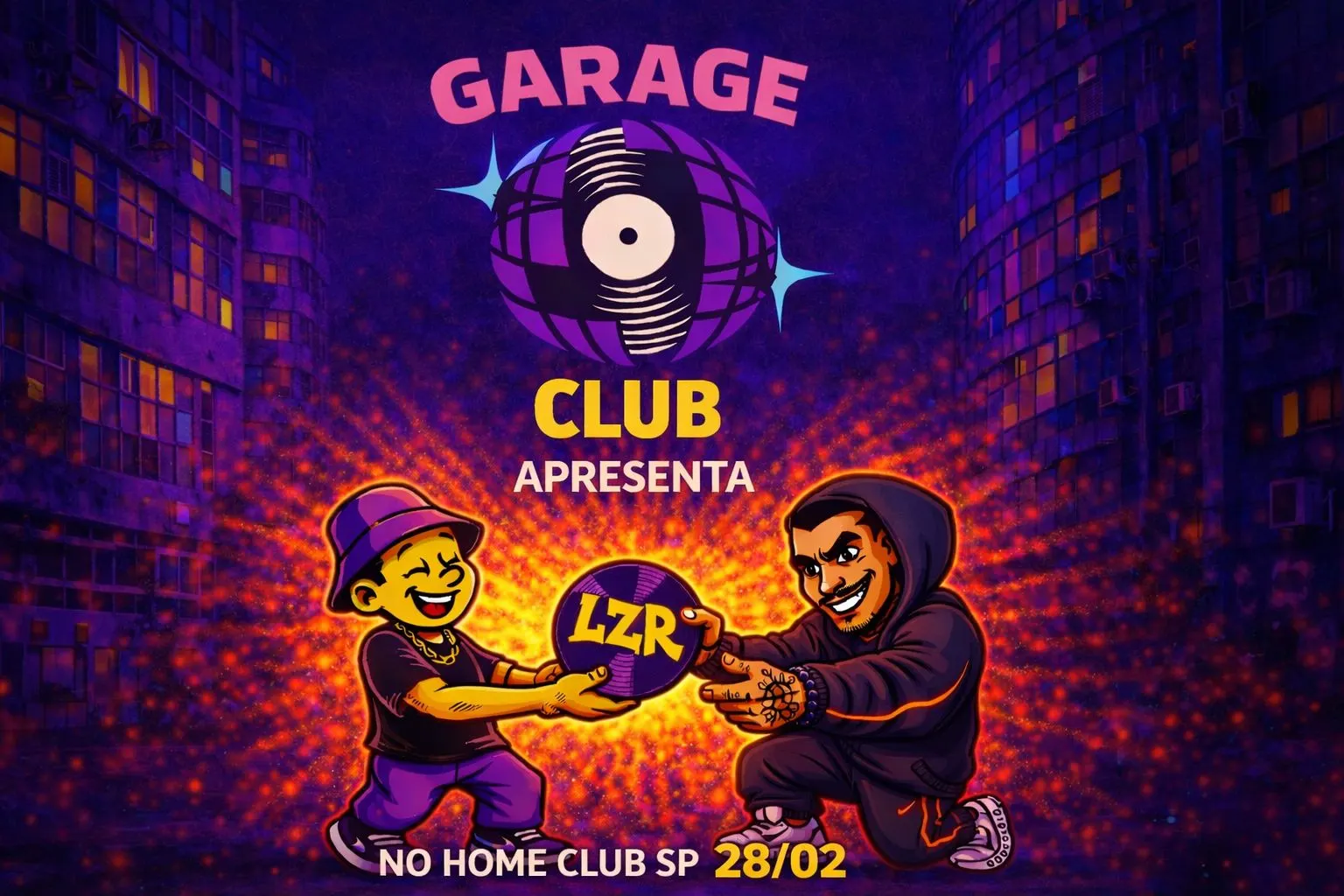 Garage Club Apresenta: Lzr Cover