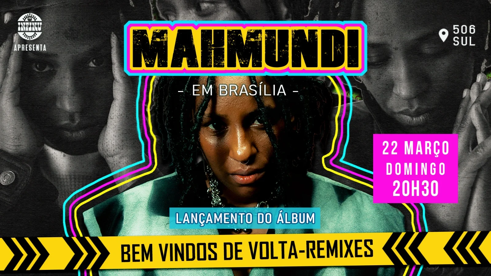 Infinu Recebe Mahmundi Em Brasília = Lançamento De Disco! Cover