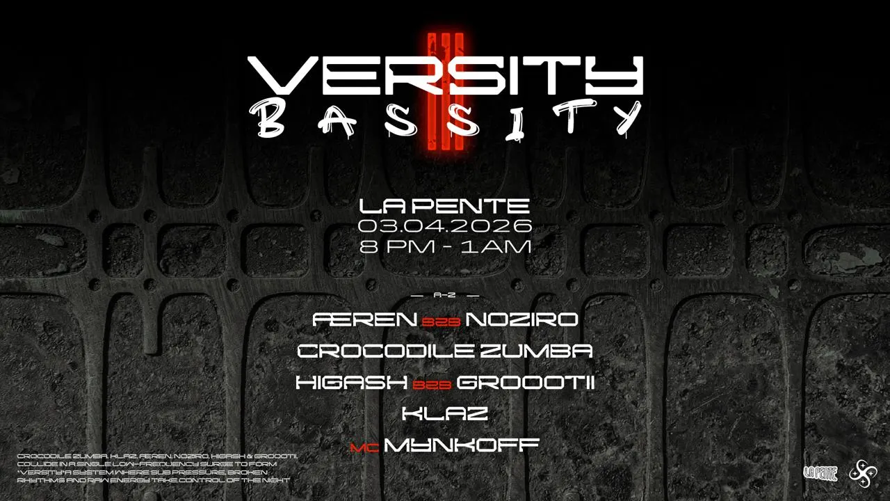 Versity: Bassity Vol.3 W/ Klaz, Groootii, Higash & .... Cover