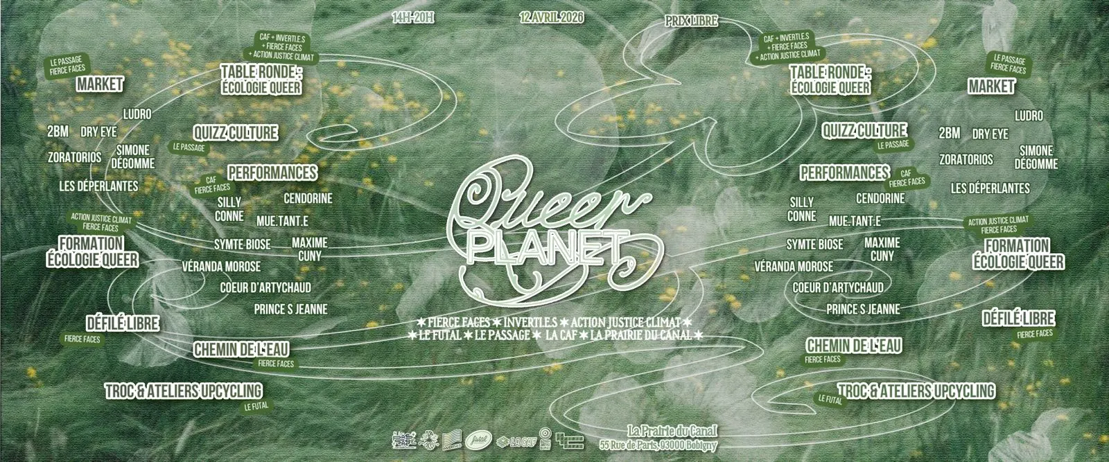 Queer Planet À La Prairie Du Canal [Reporté] Cover