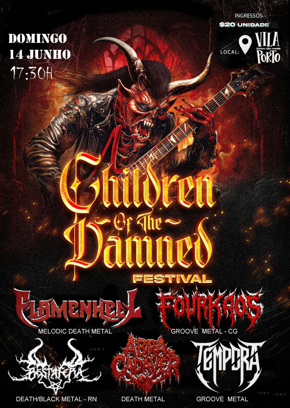 Children Of The Damned Fest // 14.06 Cover