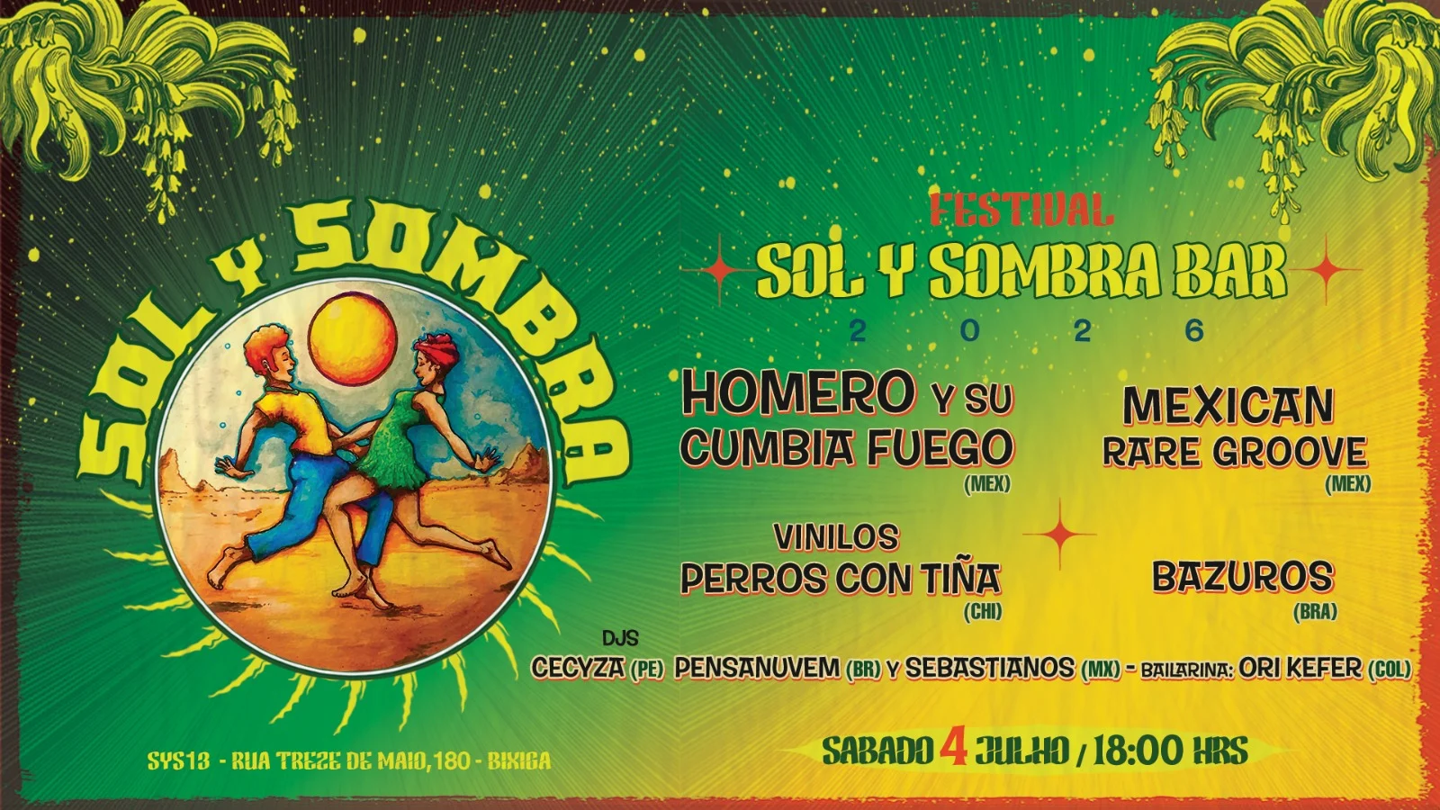 Festival Cumbia A Sol Y Sombra - 2a Edição Cover