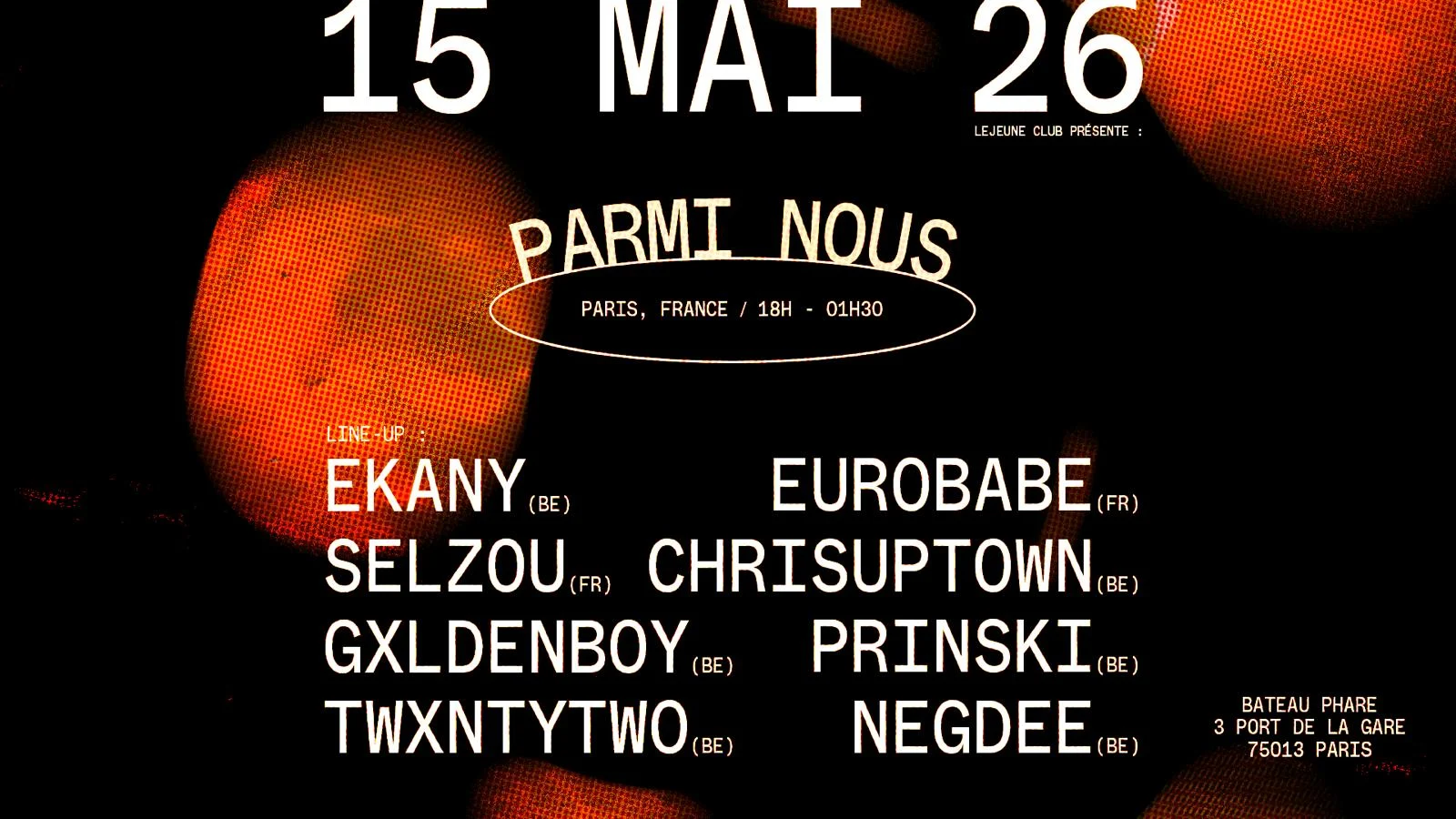 Lejeune Club Présente : Parmi Nous Cover