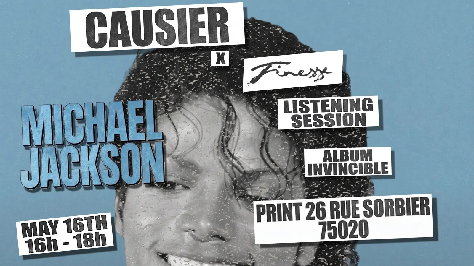 Causier X Finesse - Mj Invincible Listening Session Cover