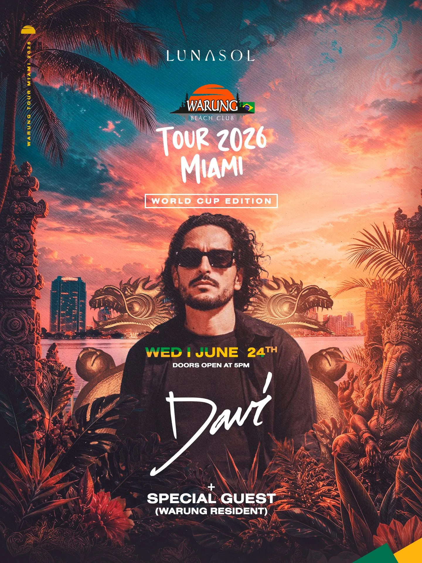 Warung On Tour Miami 2026 Cover