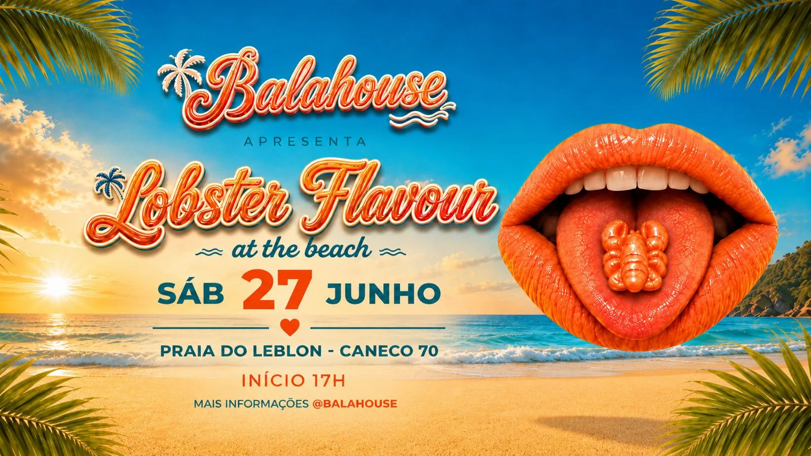 Bala House Apresenta: Lobster Flavor At The Beach Cover