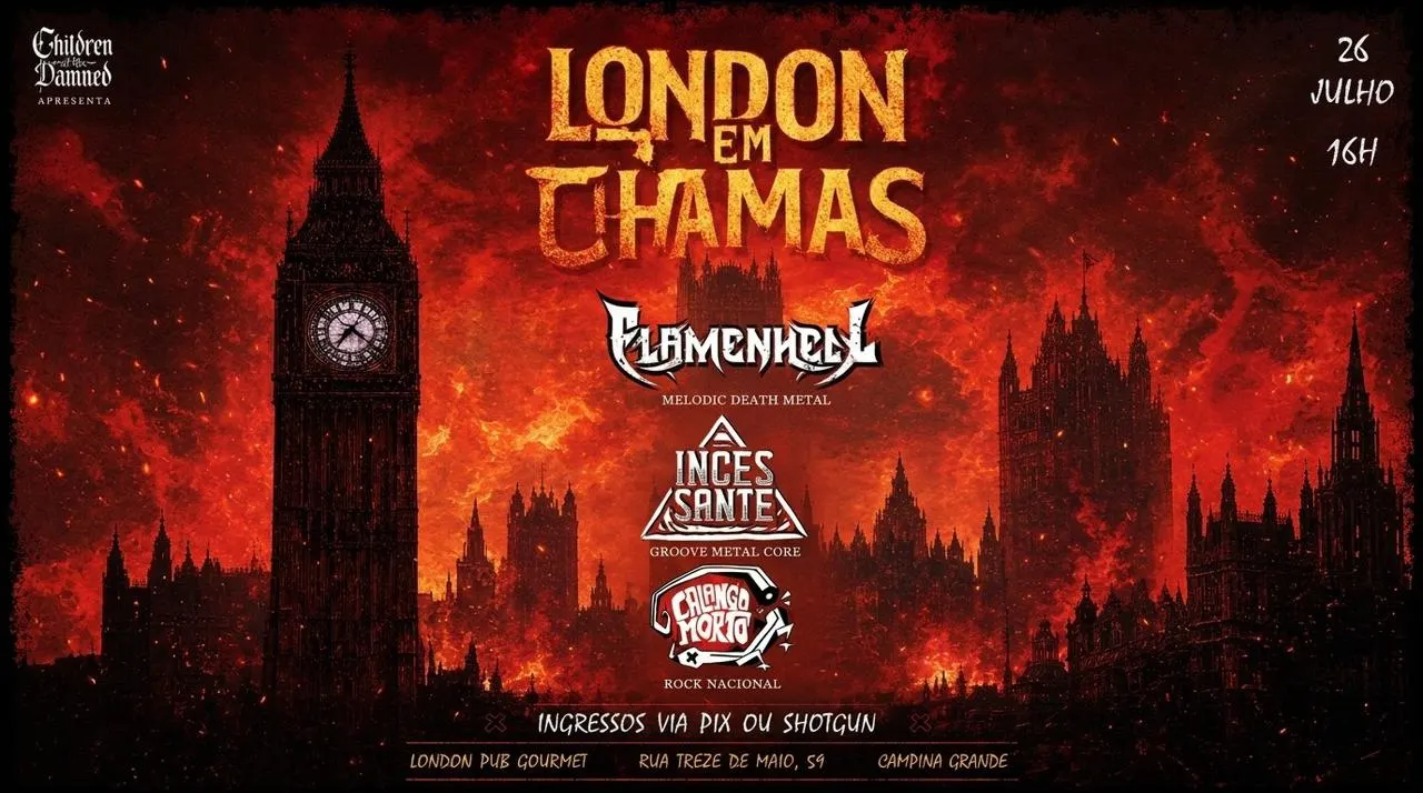 London Em Chamas - 26/07 Cover