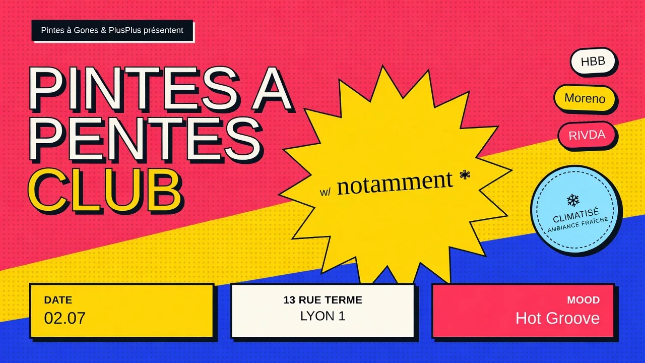Pintes A Pentes Club W/ Notamment Cover