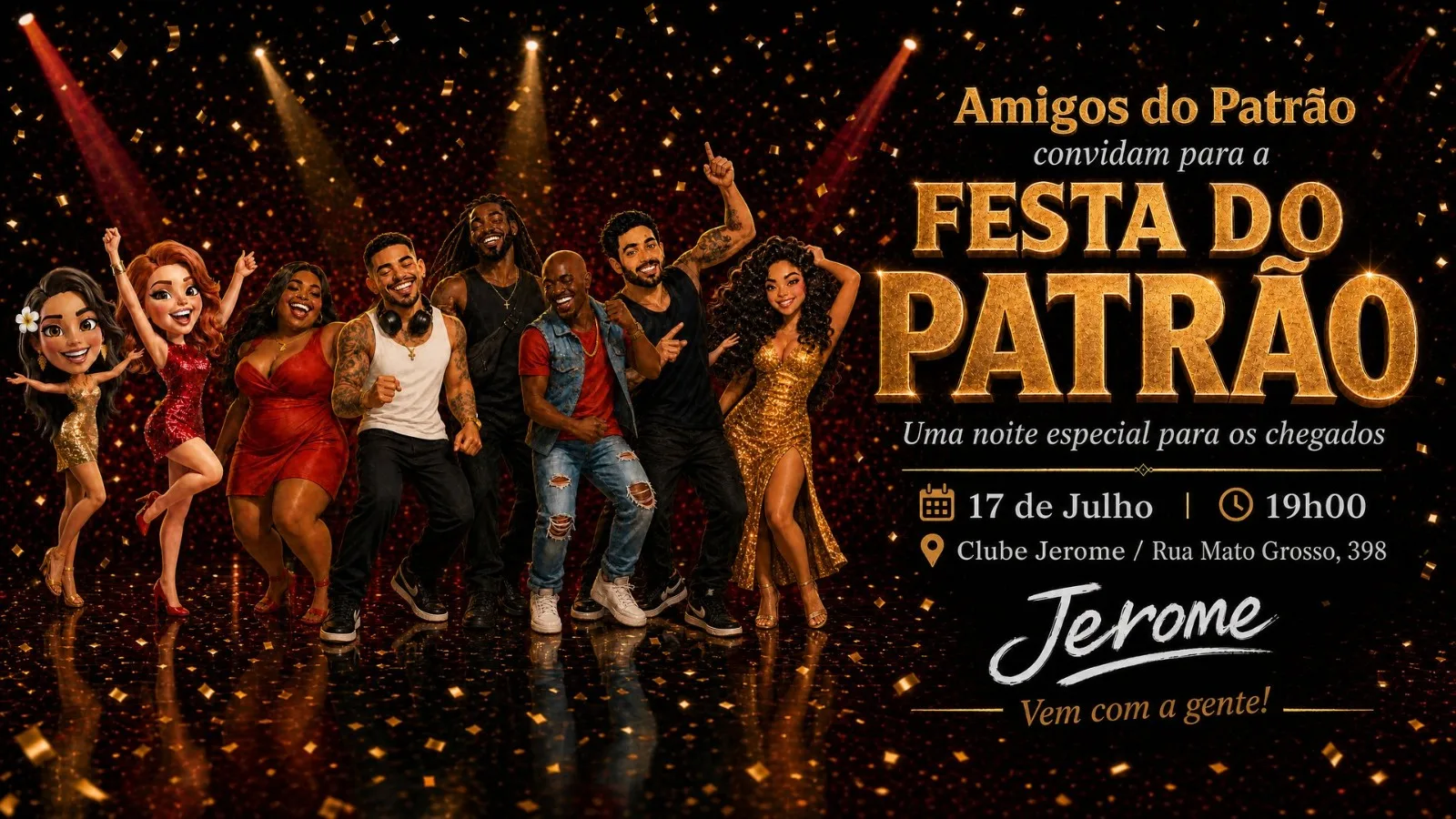 Festa Do Patrão @ Club Jerome Cover