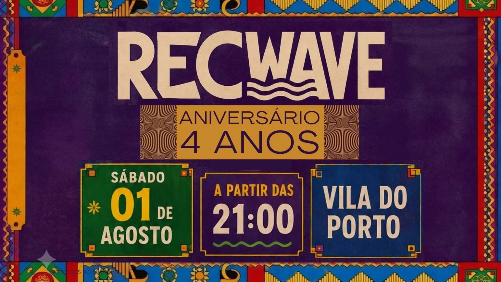 Recwave - 4 Anos Cover
