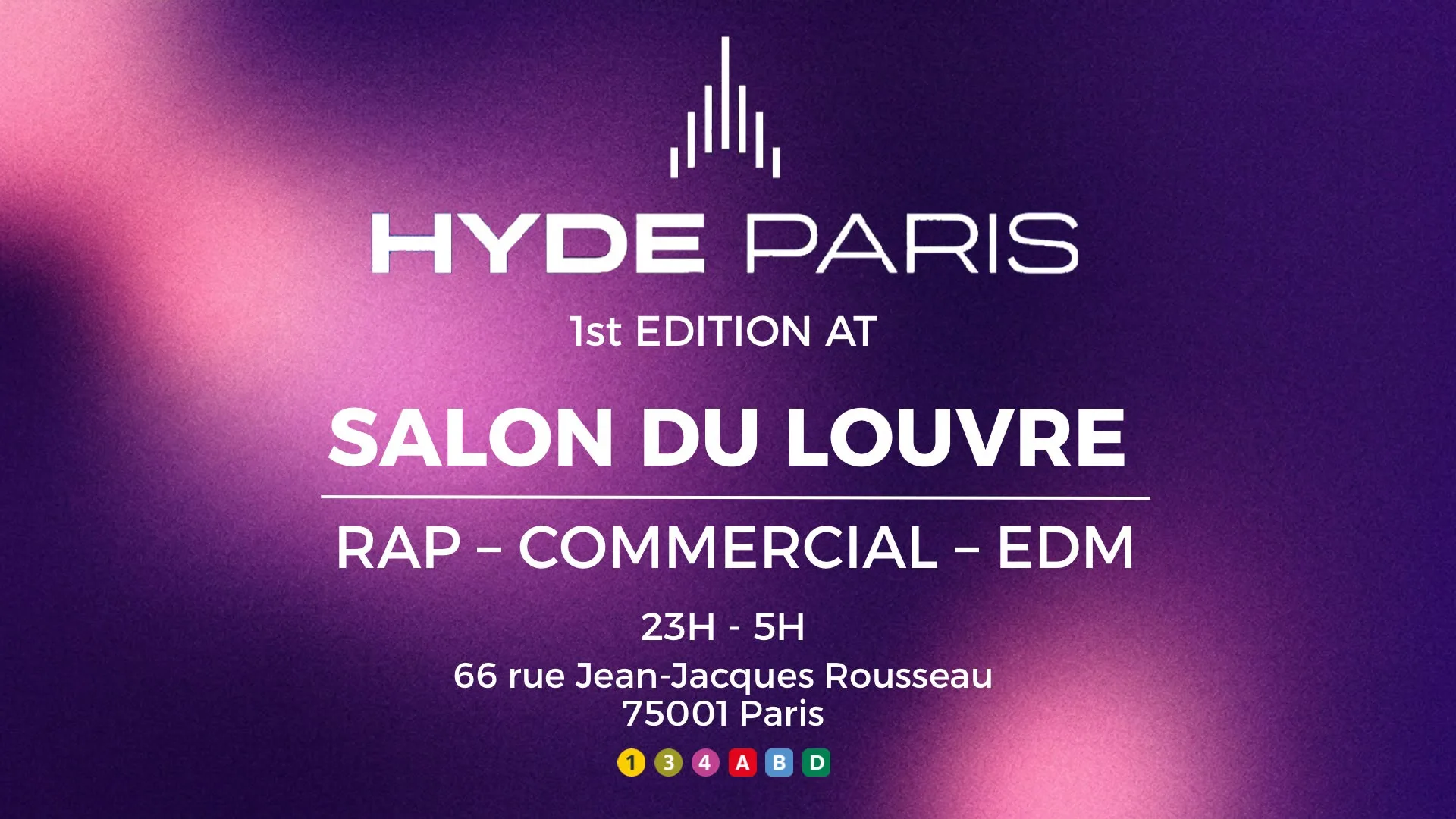 Hyde Paris | S3 - The Come Back At @Salondulouvre | 19/09 Cover