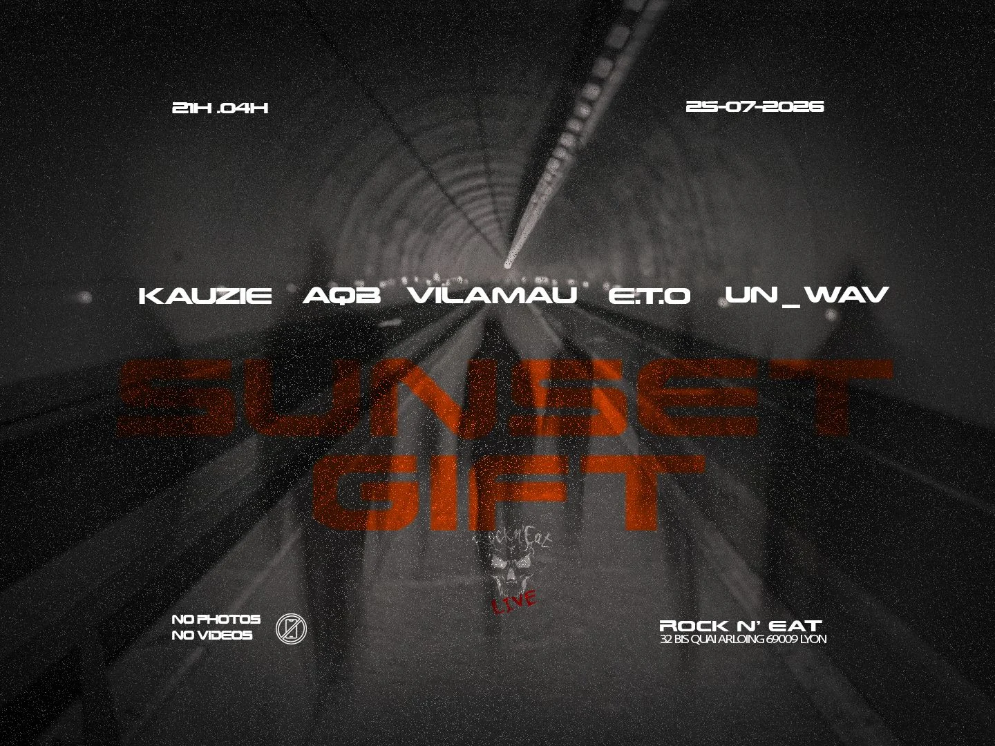 Sunset Gift X Rock N' Eat Cover