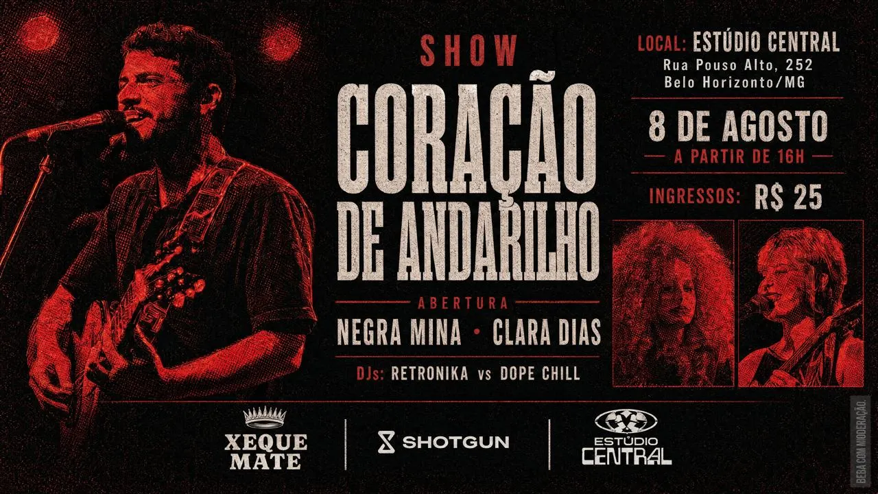 Coração De Andarilho - Negra Mina & Clara Dias Cover