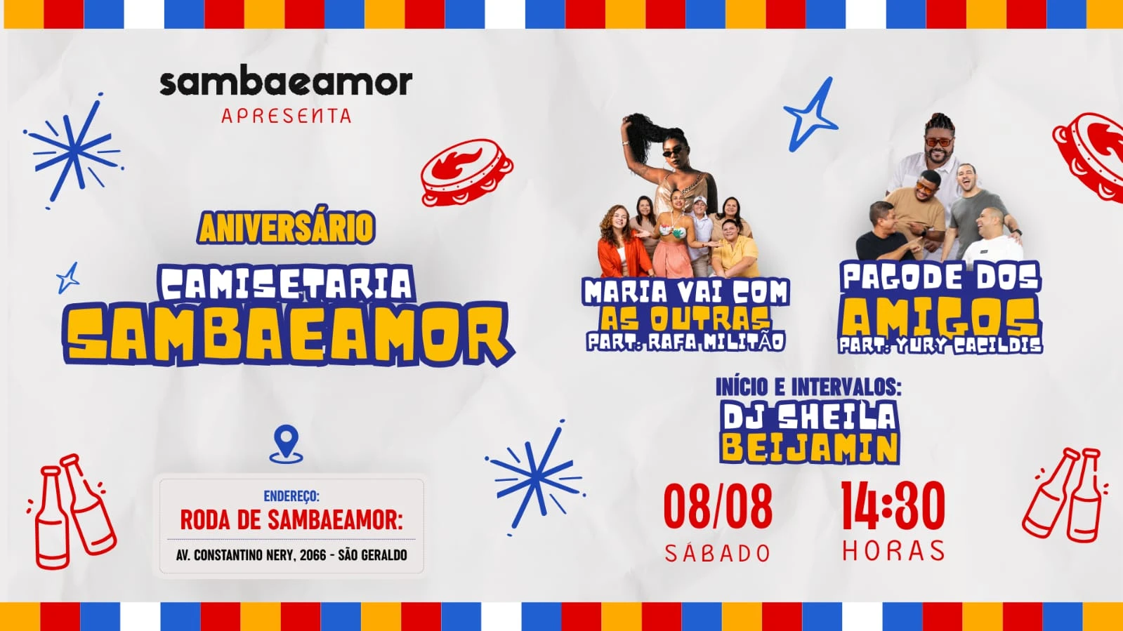 Roda De Sambaeamor: Aniversário Camisetaria! Cover