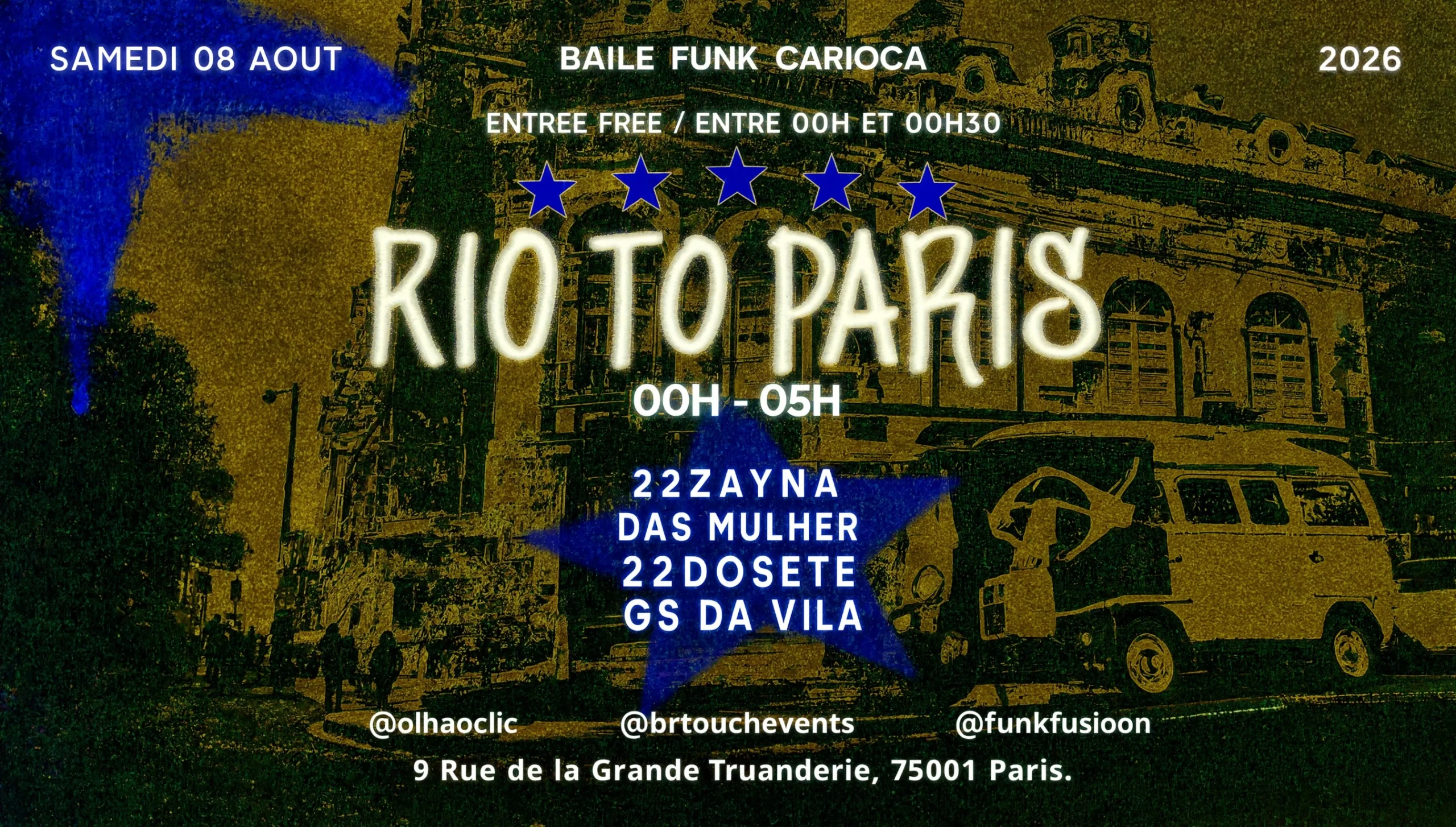 🔥 Baile Rio To Paris 🔥  Rexy Paris Cover
