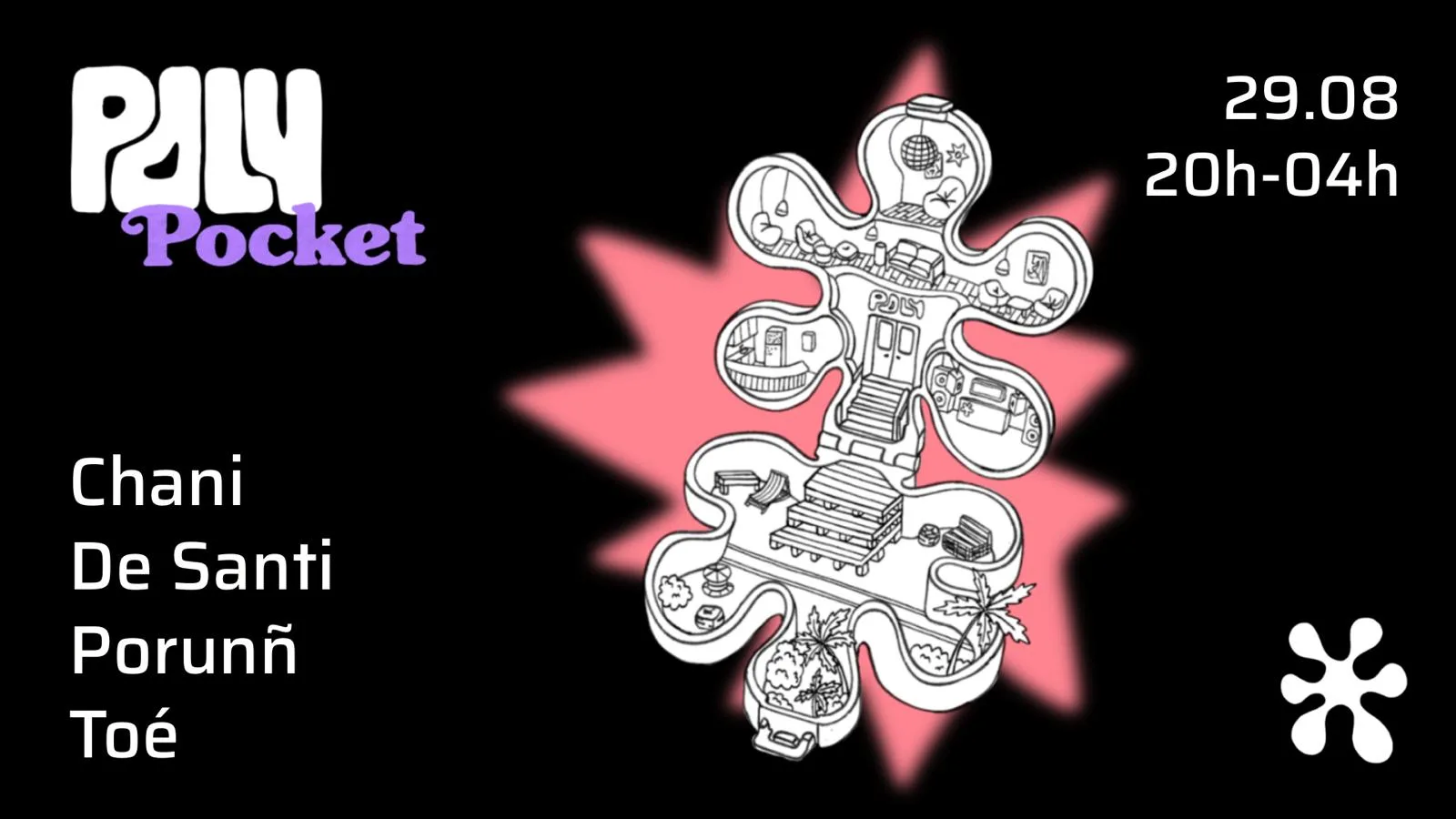 Poly • Pocket : Chani, De Santi, Porunñ, Toé Cover