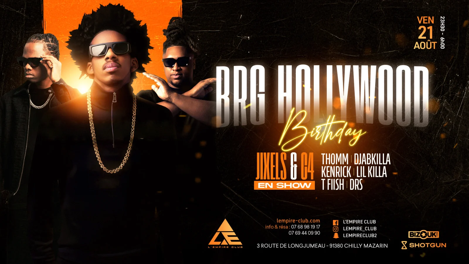 Brg Hollywood Birthday Cover