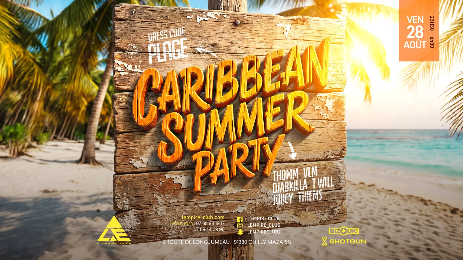 Caribbean Summer Party Cover