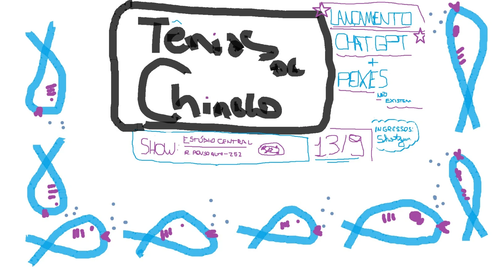 Tênias De Chinelo: Lançamento Do Ep Cover