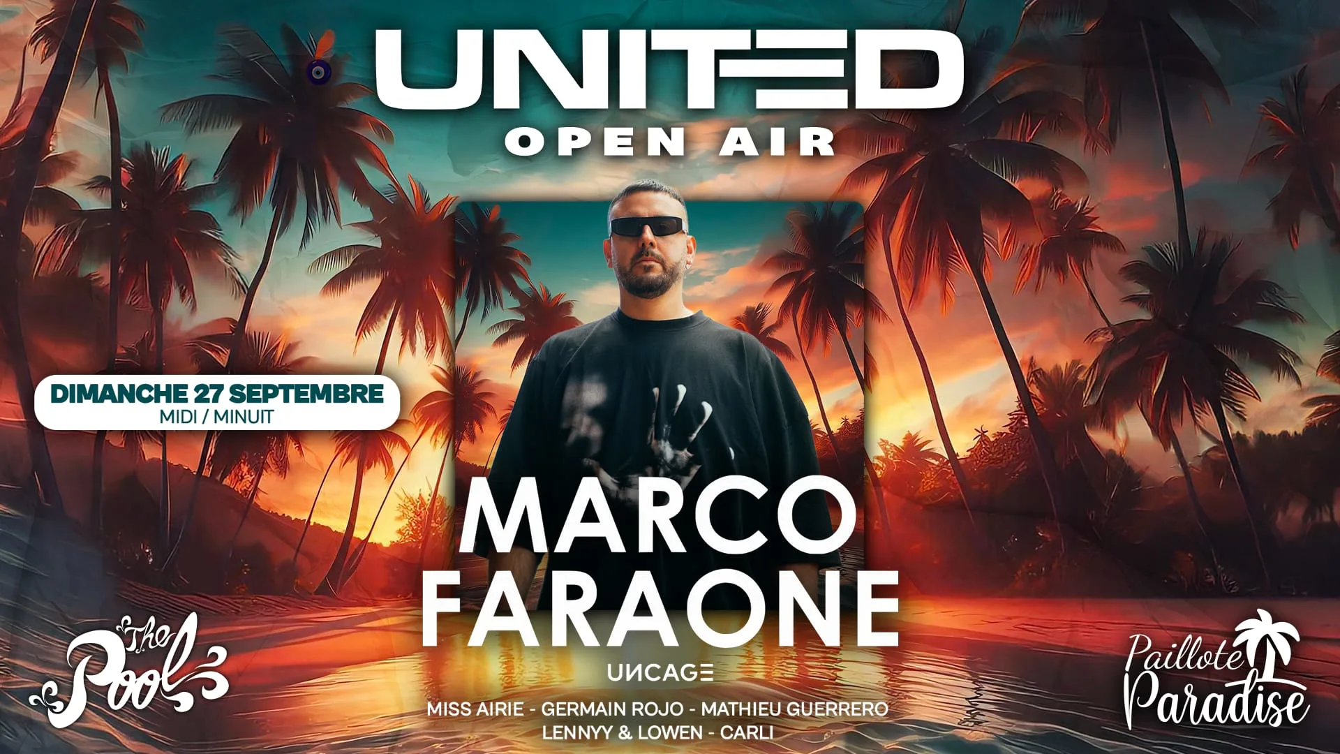 United Open Air : Marco Faraone Cover
