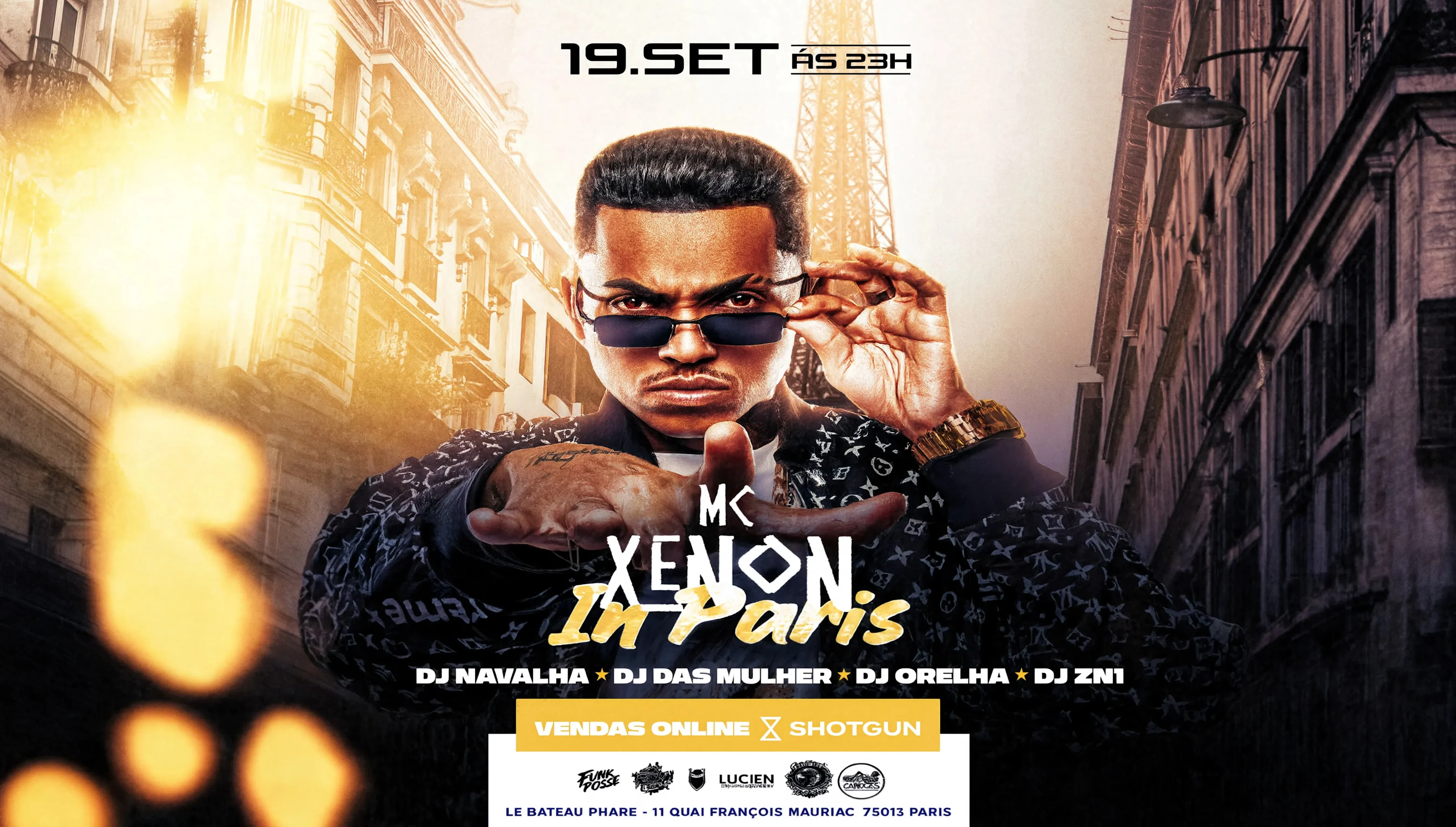 MC Xenon In Paris Cover