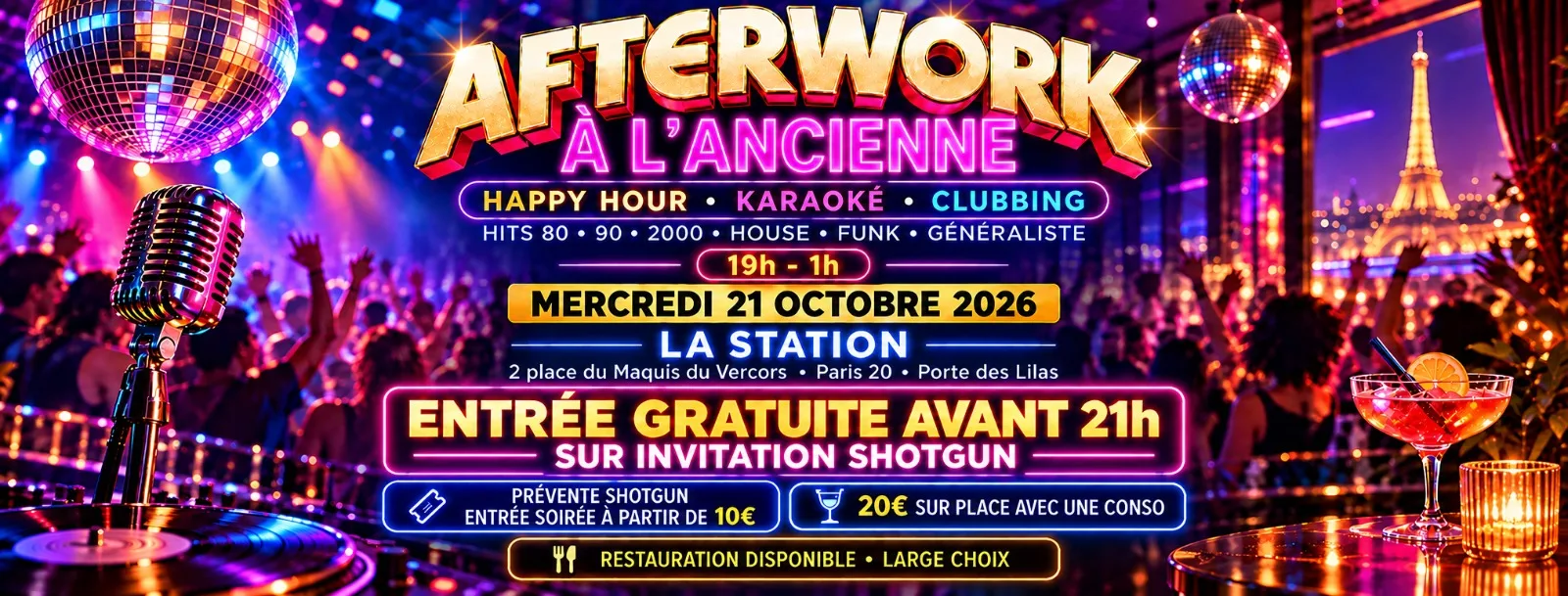 After Work A L'ancienne Paris Cover