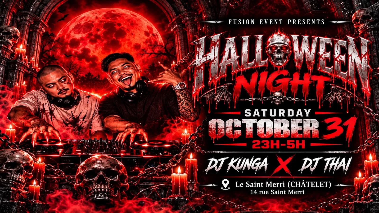 🚨 Paris, This Halloween We Go All Out!🩸🔥 Cover