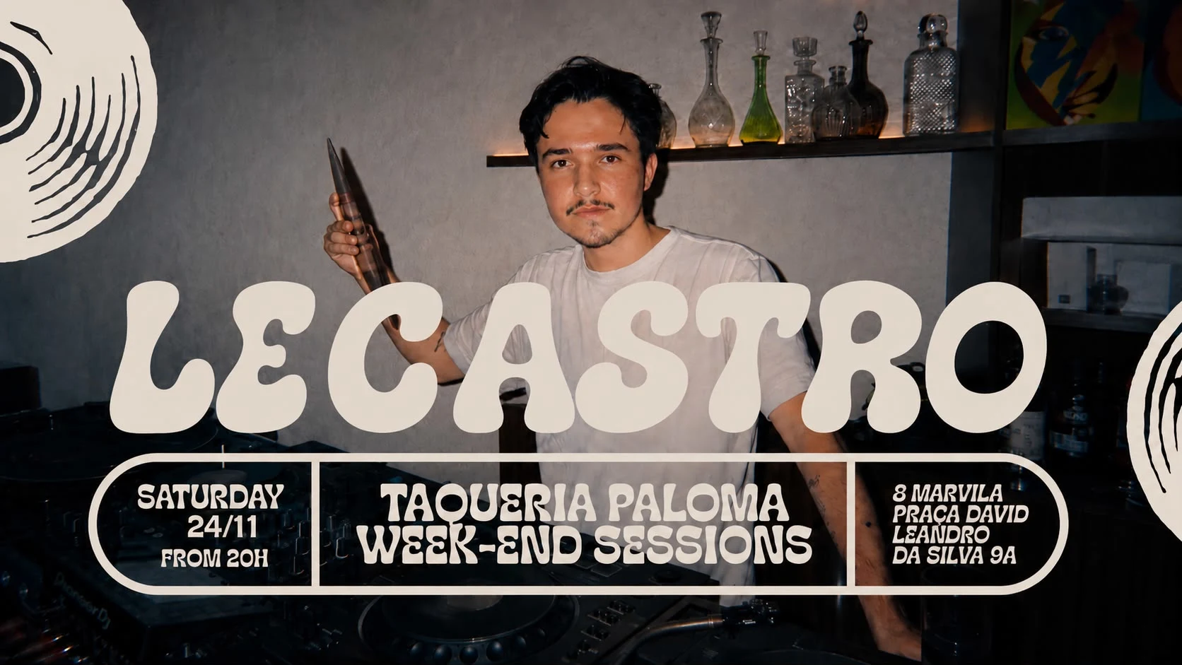 Lecastro -Taqueria Paloma Week-End Sessions-Oct-24th Cover