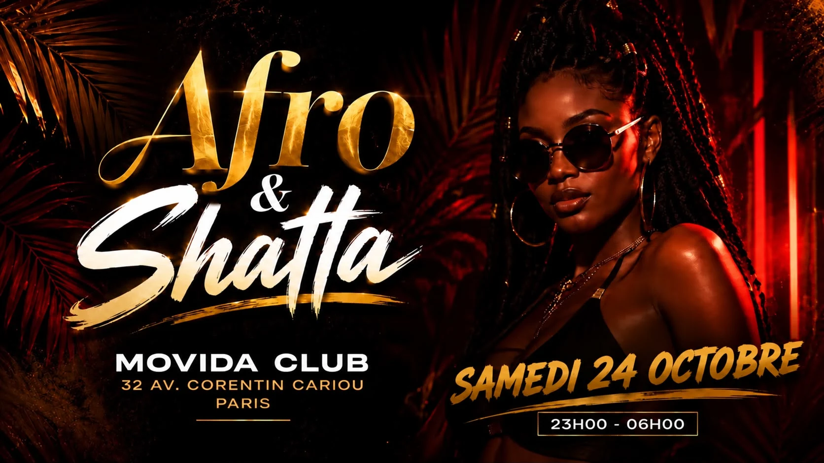 Afro & Shatta - Samedi 24 Octobre Cover