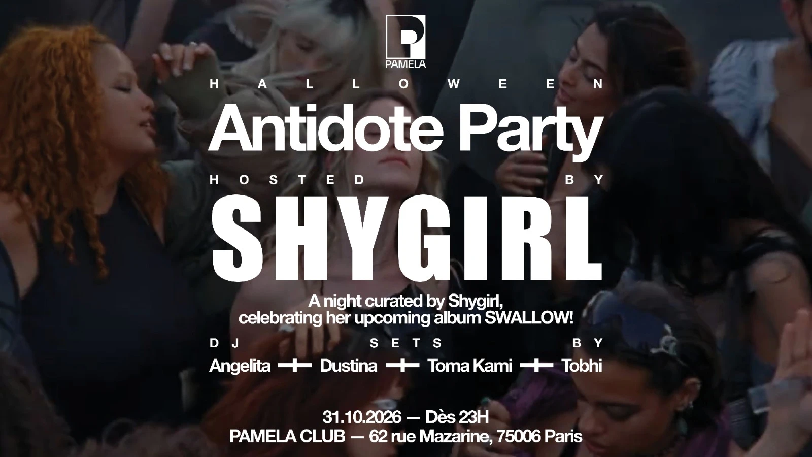 Antidote Party Hosted By Shygirl Cover