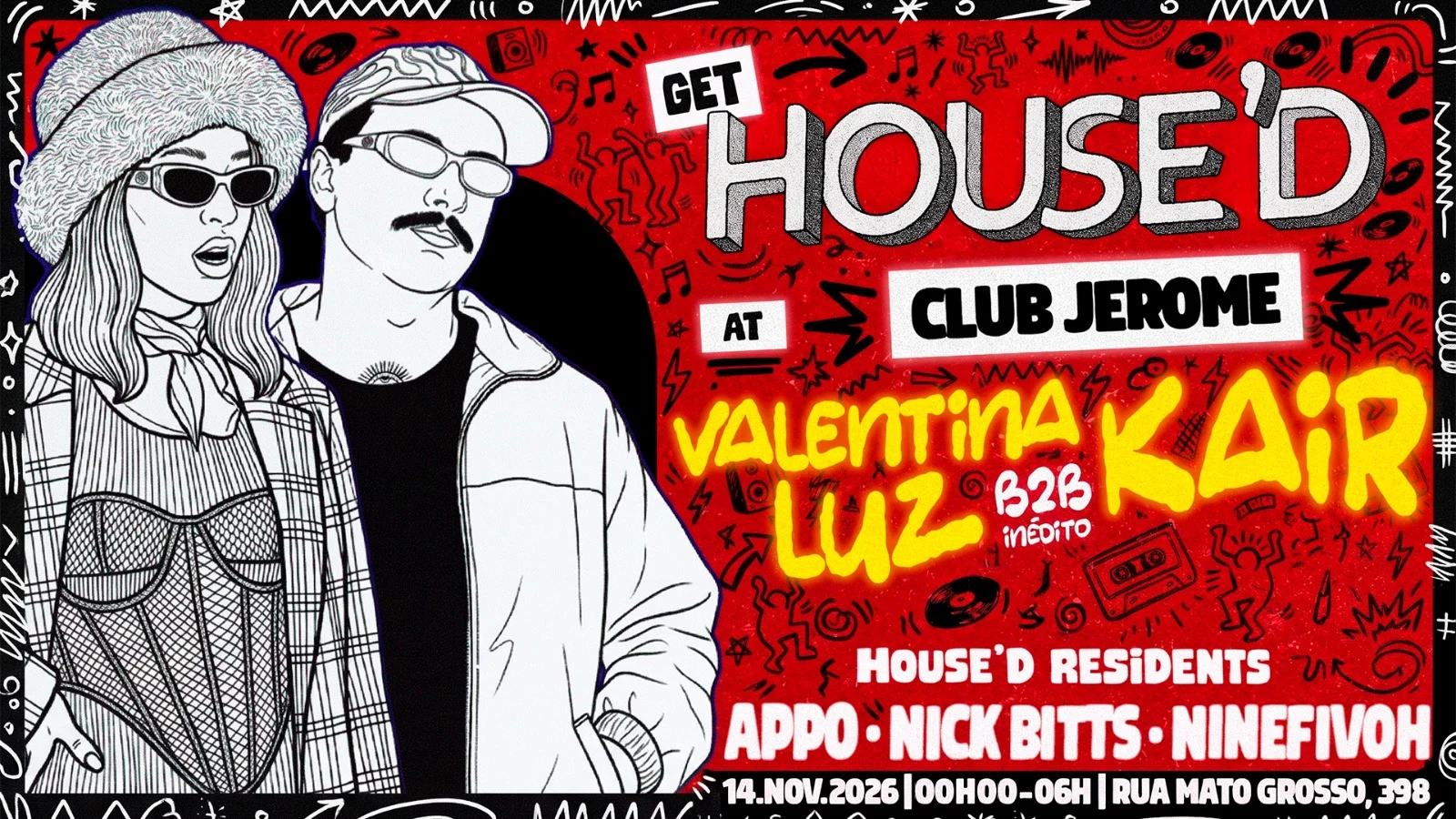Get House'd At Club Jerome Cover