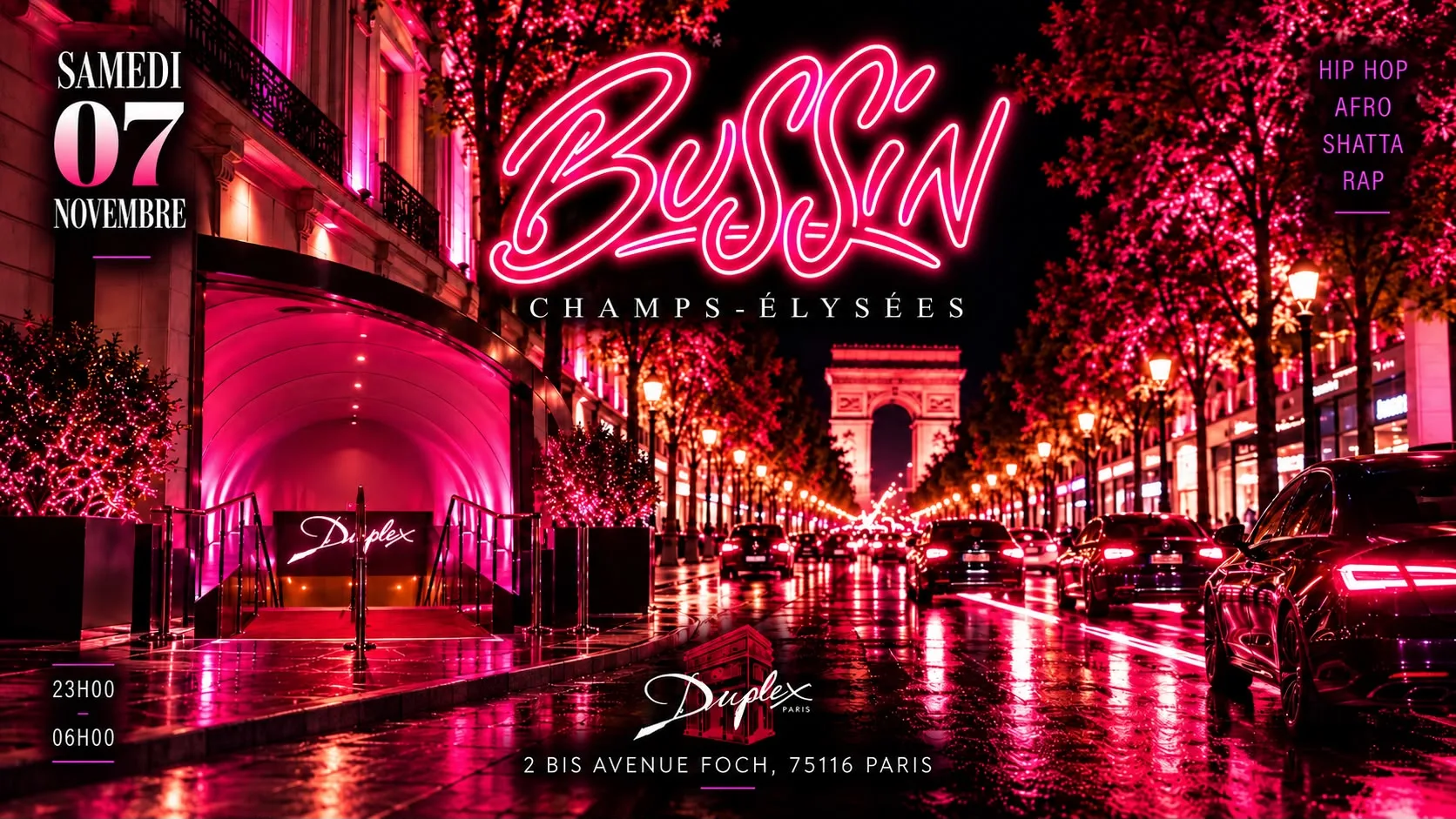 Bussin - Samedi 07 Novembre Cover