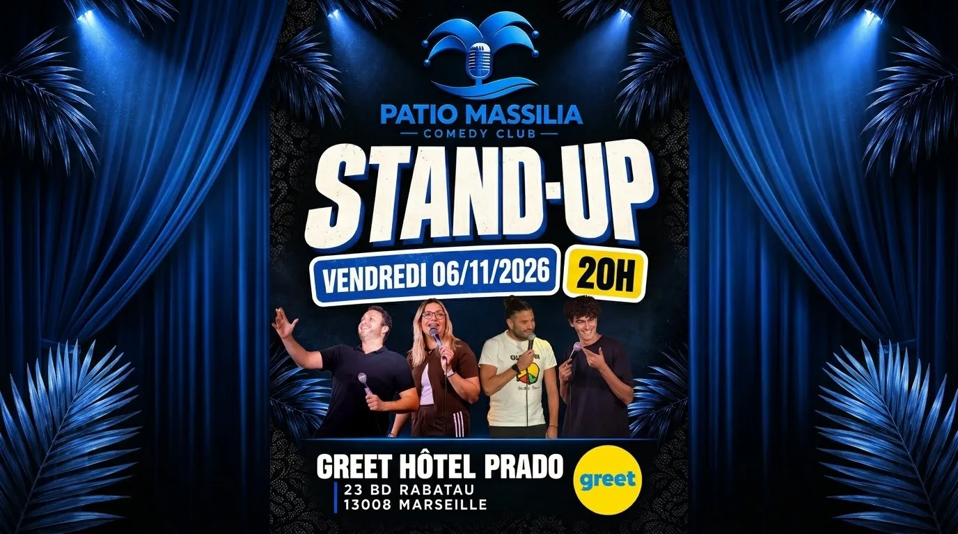 Patio Massilia Comedy Club 06/11 Cover