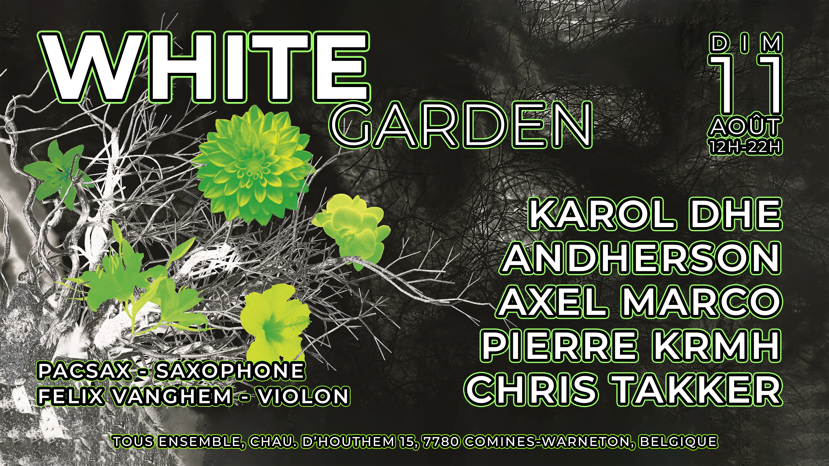 White Garden Comines Cover
