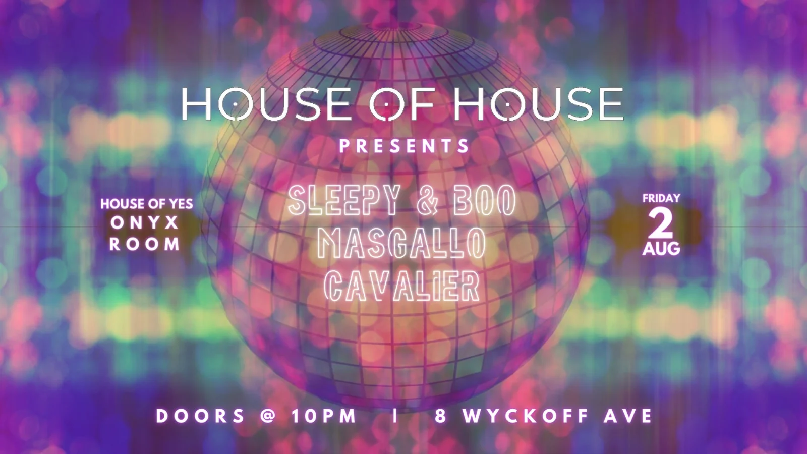 House Of House @ Onyx Room Cover