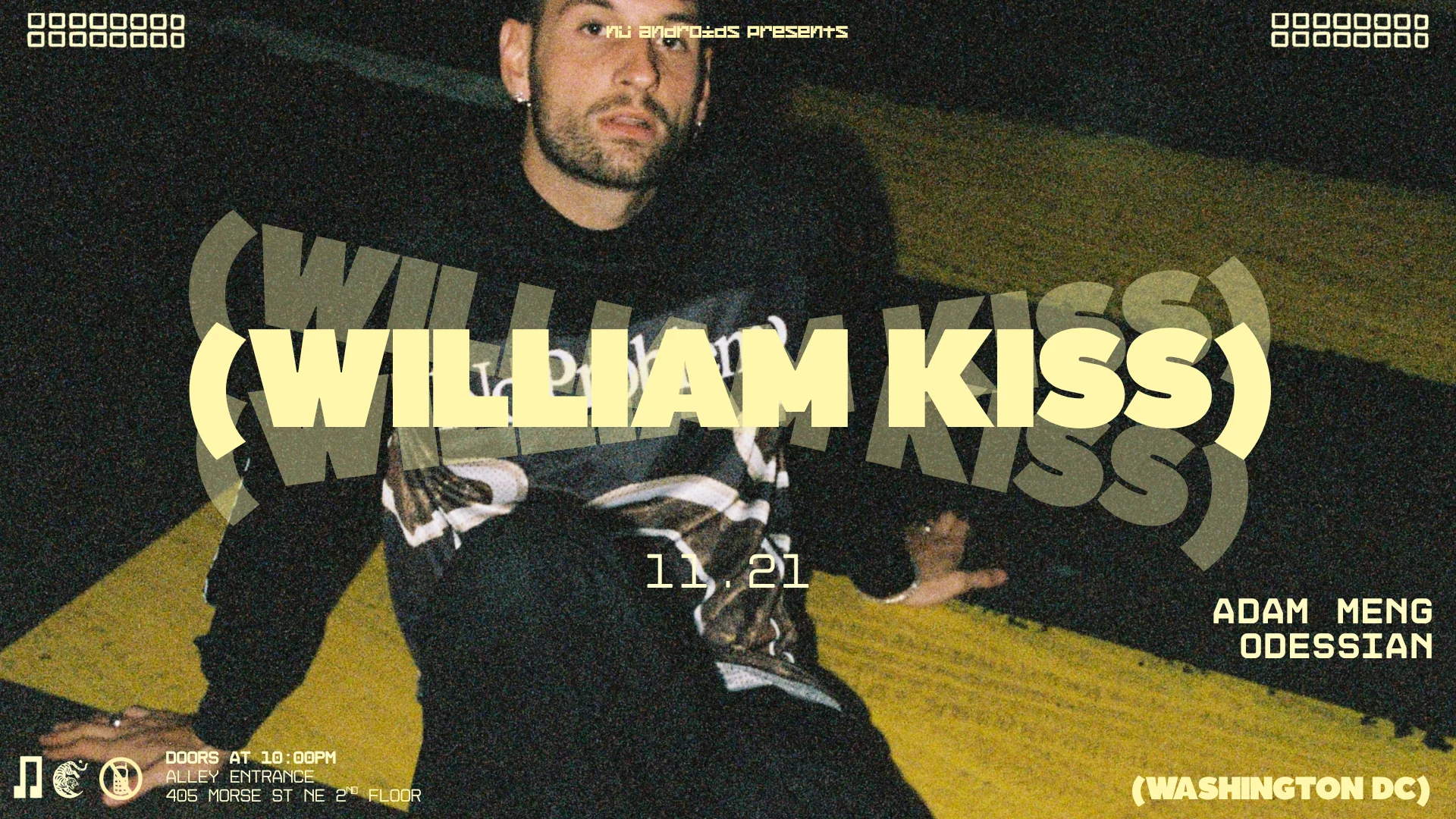 Nü Androids Presents: William Kiss Cover