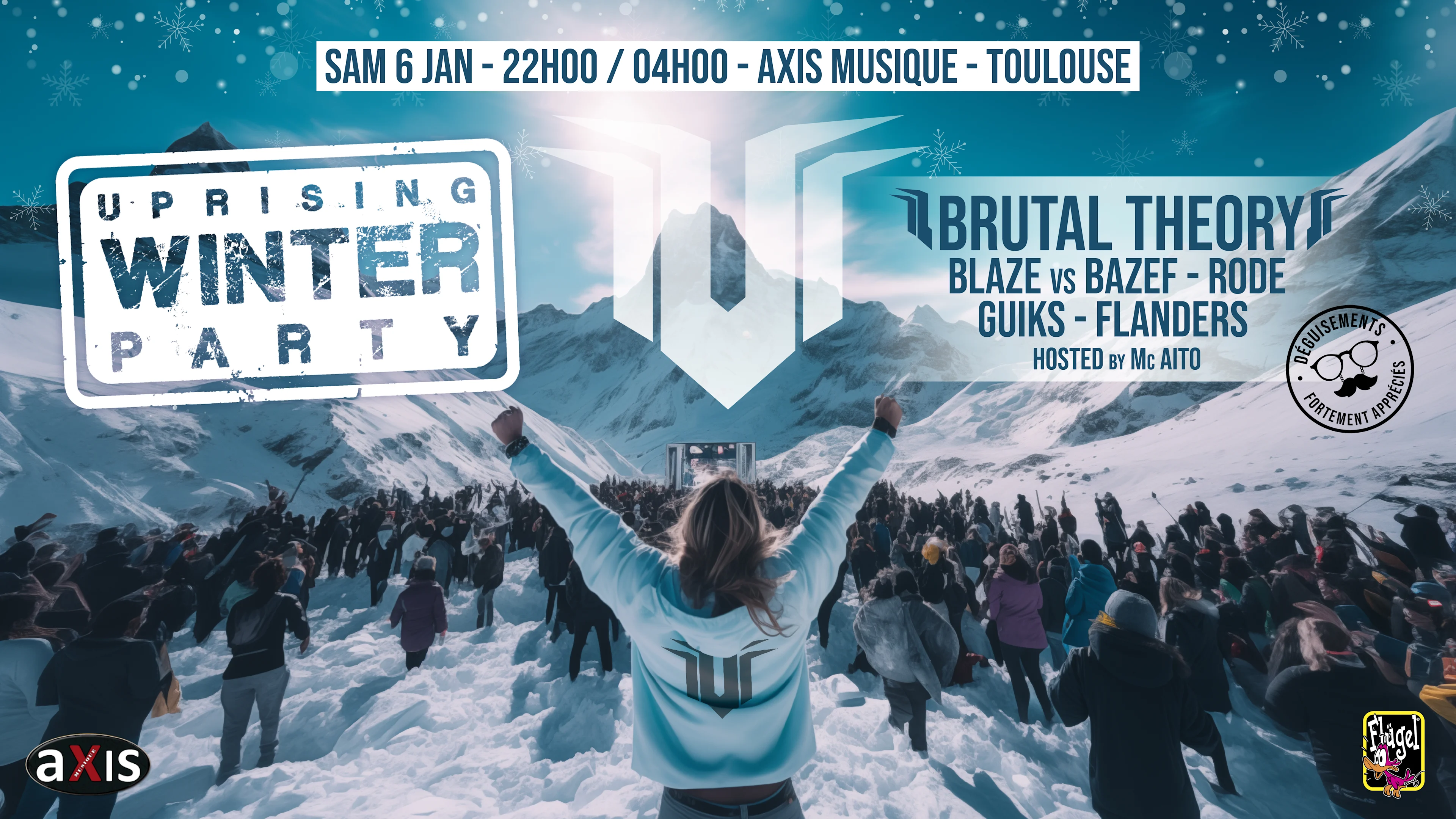 Uprising Winter Party Cover
