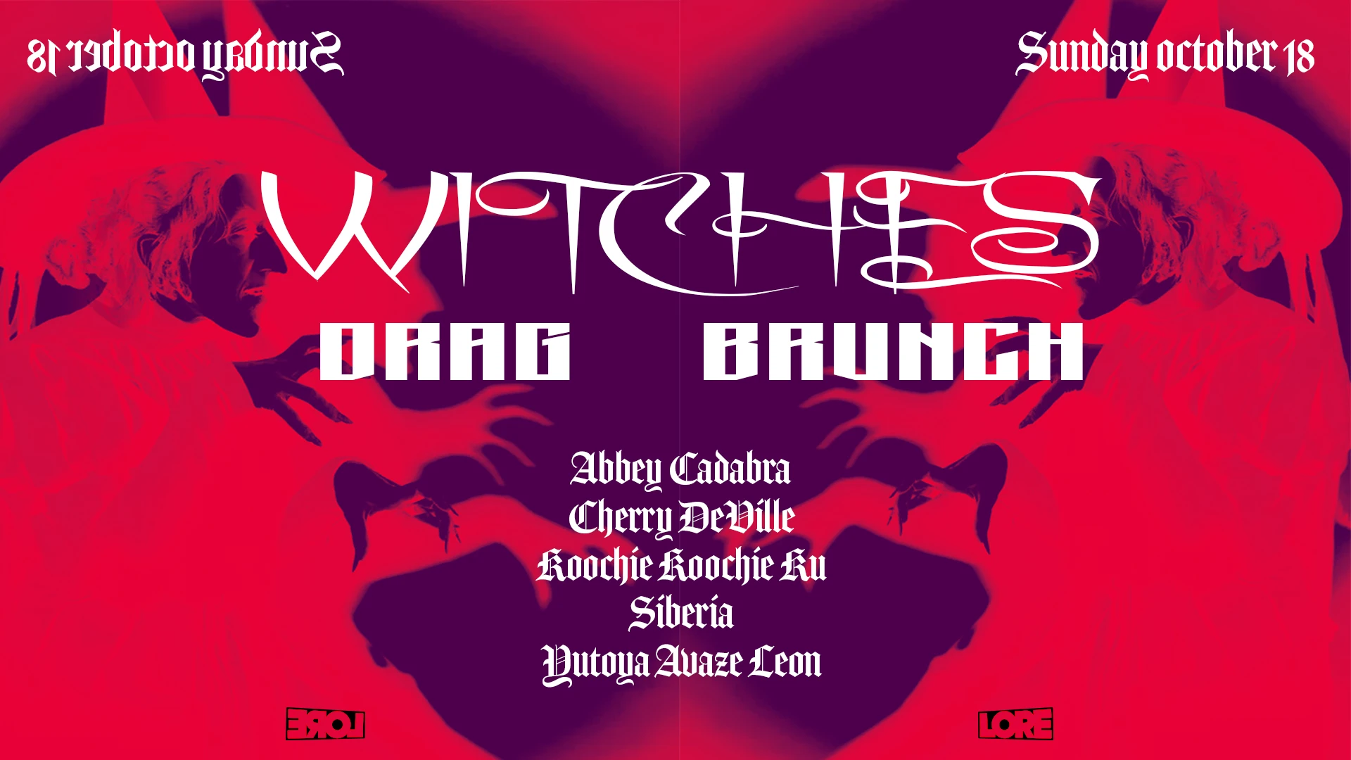 Witches Drag Brunch Cover