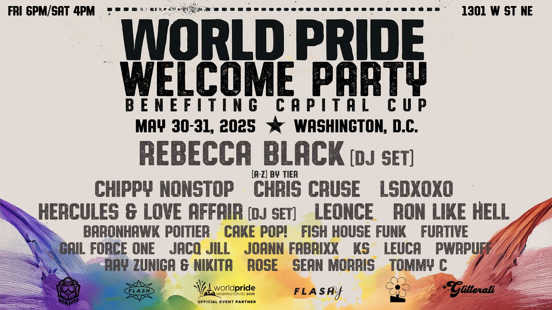 World Pride Welcome Party Benefiting Capital Cup At Berhta Cover