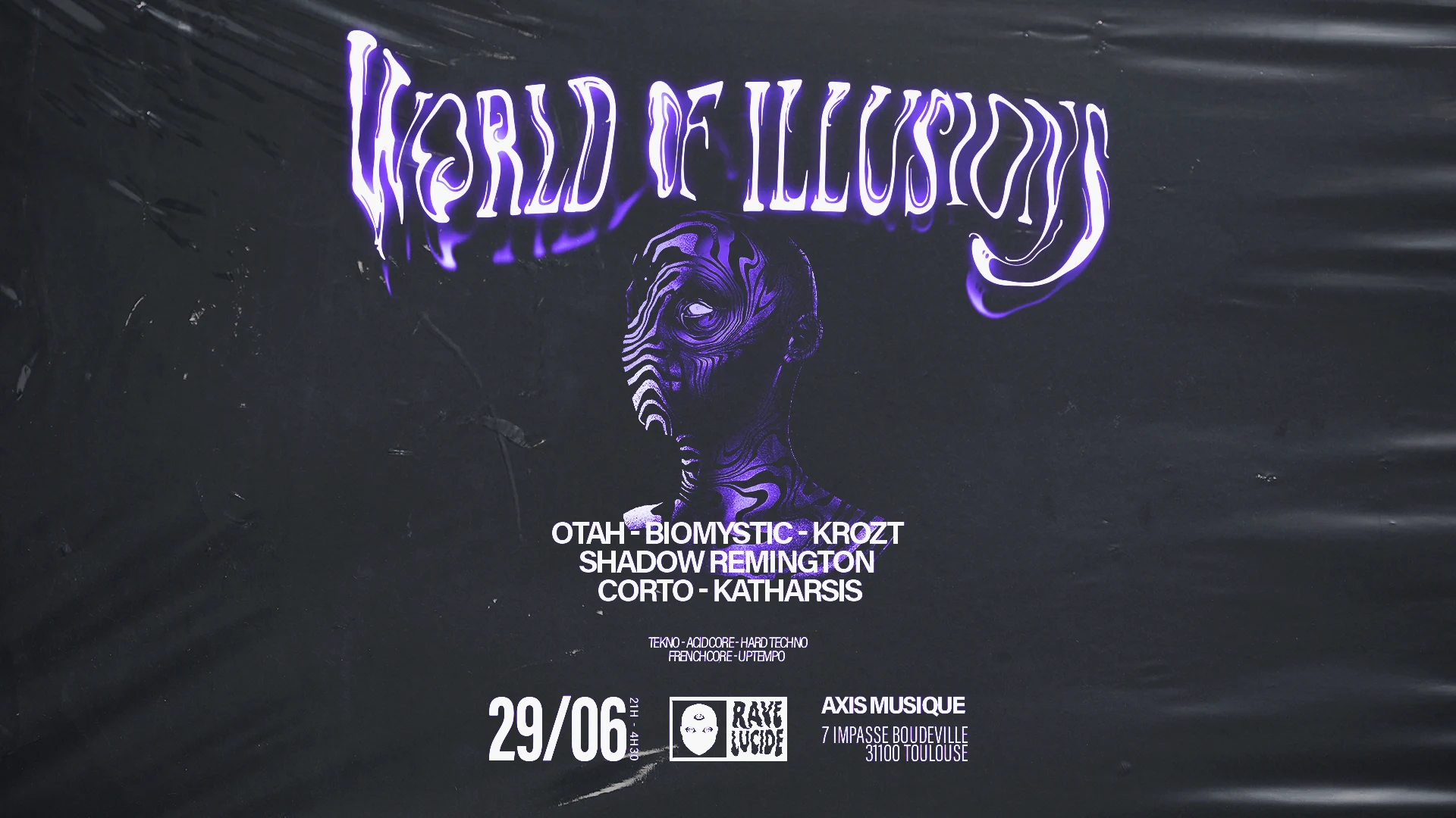 Rave Lucide - World Of Illusions Cover